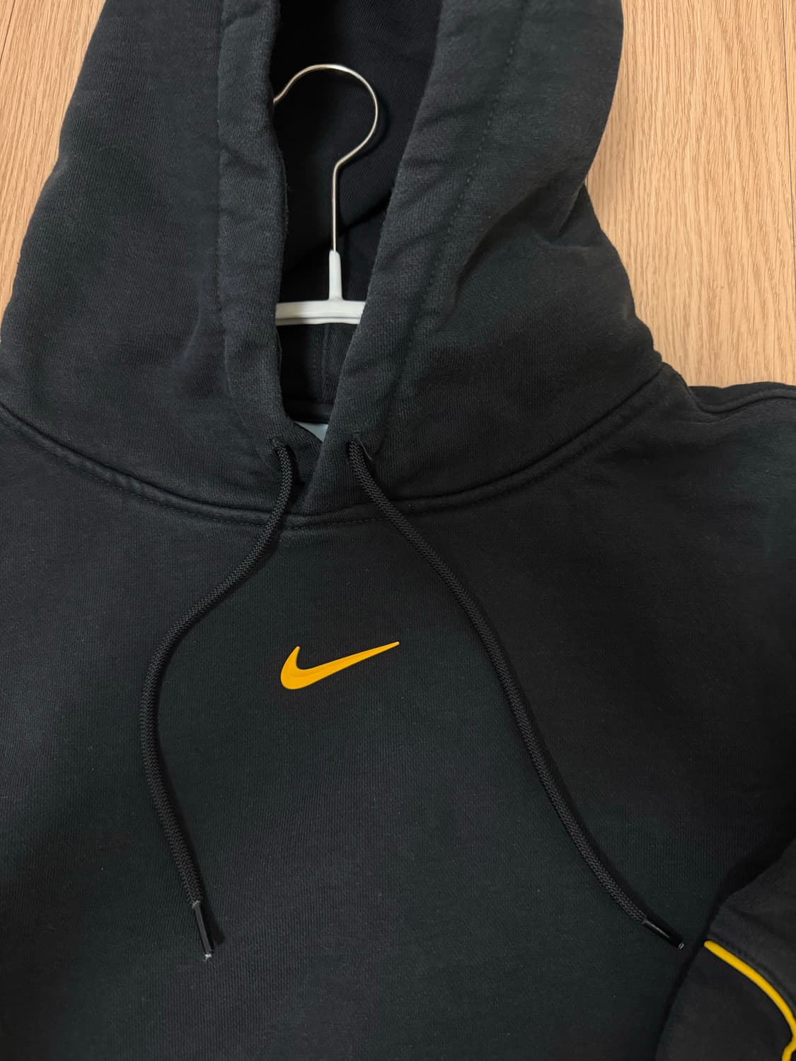 나이키 x 드레이크 녹타 에센셜 후드 블랙 - 아시아 상품이미지4