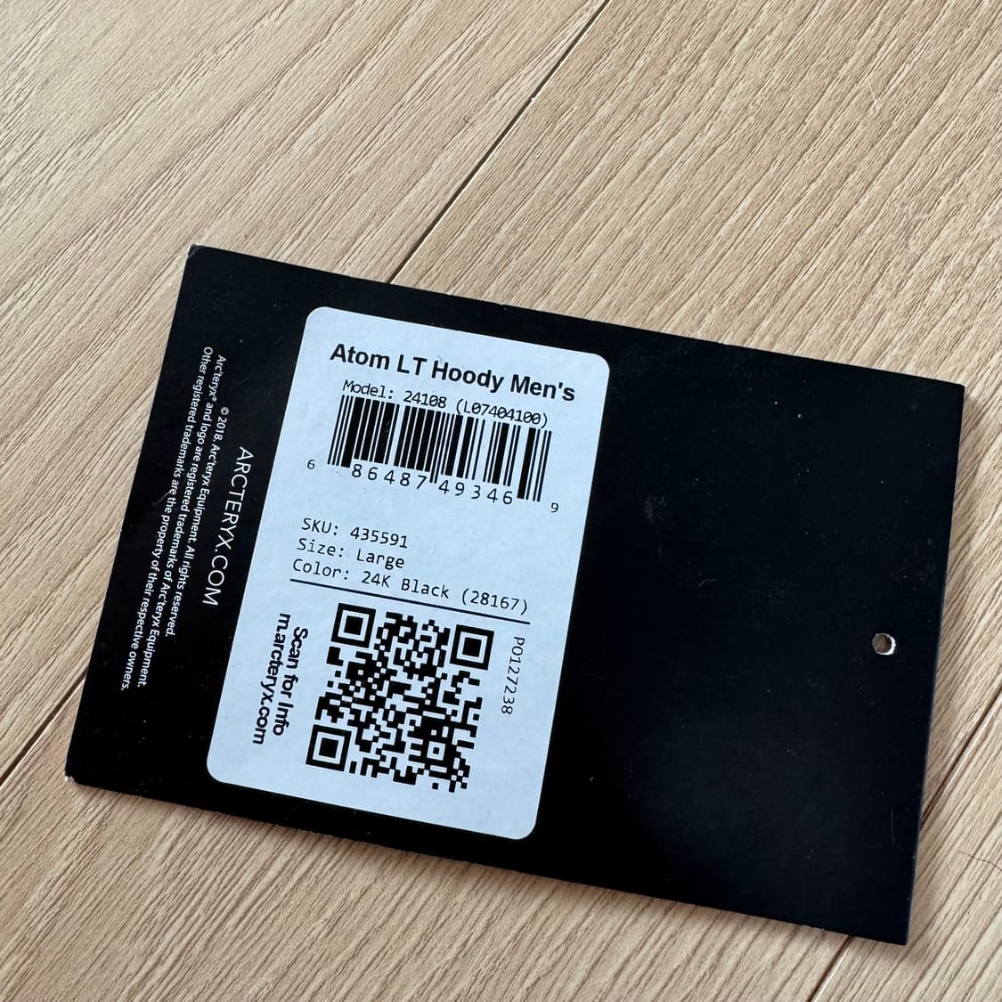 아크테릭스 아톰 lt 24k (L사이즈) 상품이미지6