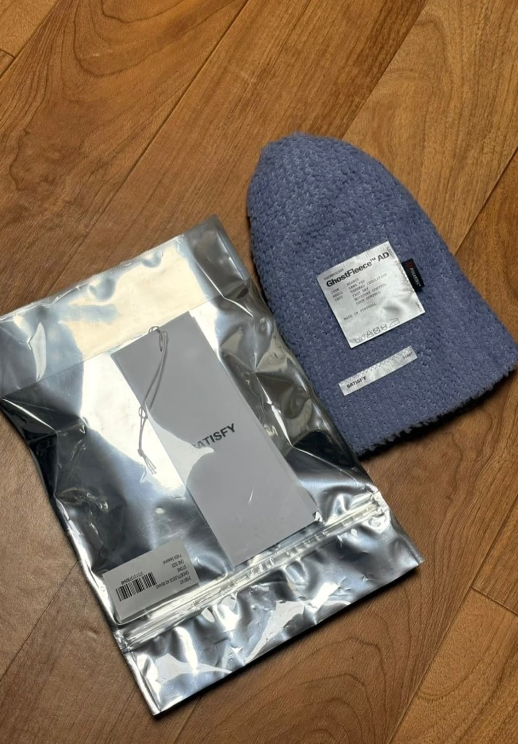 새티스파이 고스트플리스 AD 비니 스톤 상품이미지2