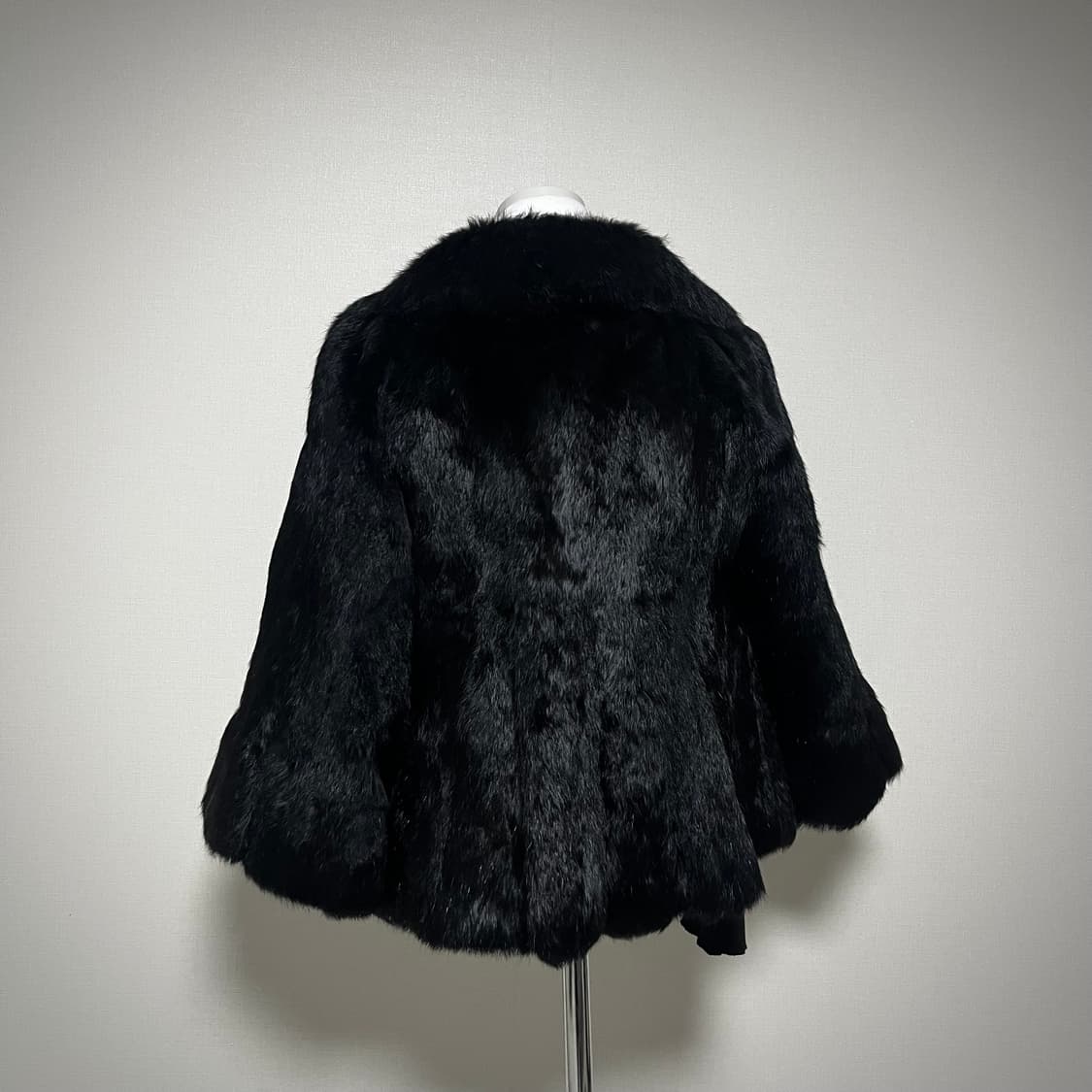 고스 리얼 래빗퍼자켓 자켓 펑크 갸루 토끼털 상품이미지5