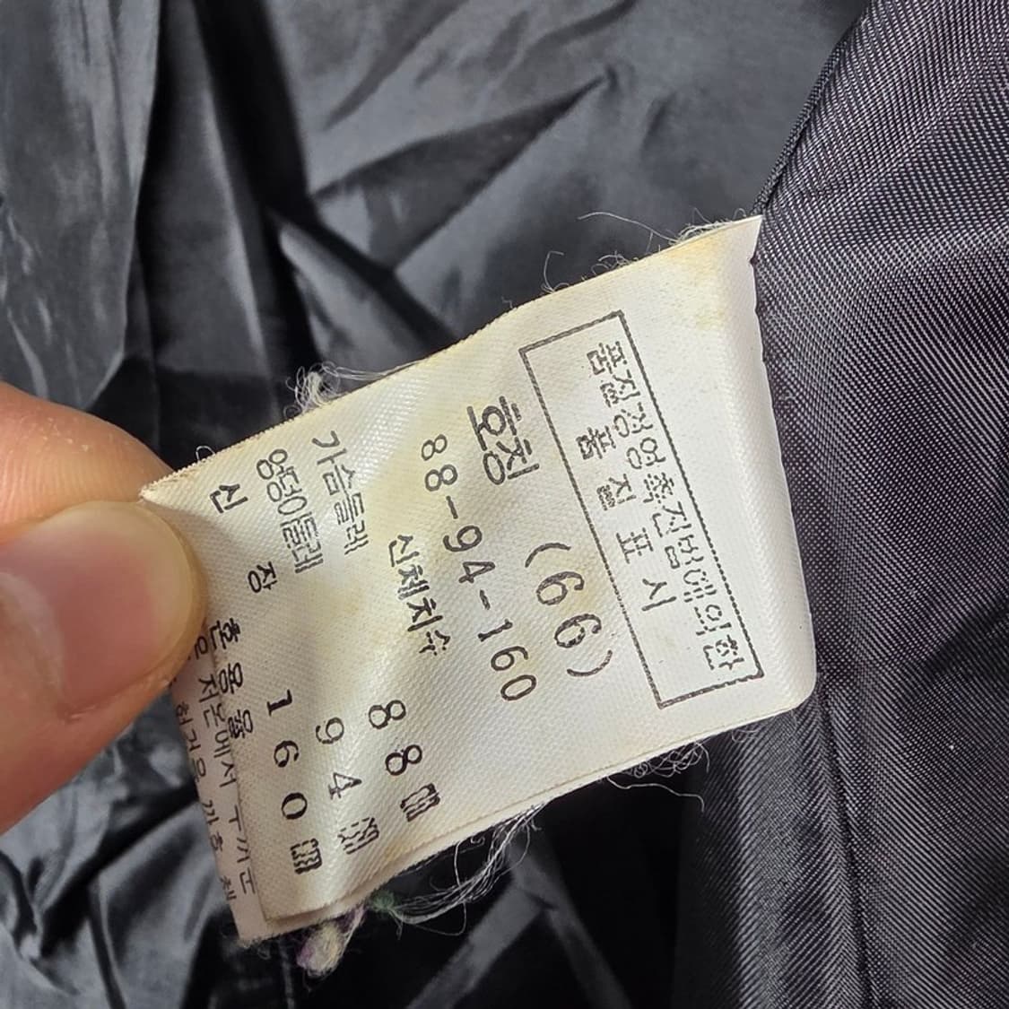 OTT 빈티지 리얼 소가죽 원버튼 레더 블레이저 66 상품이미지7