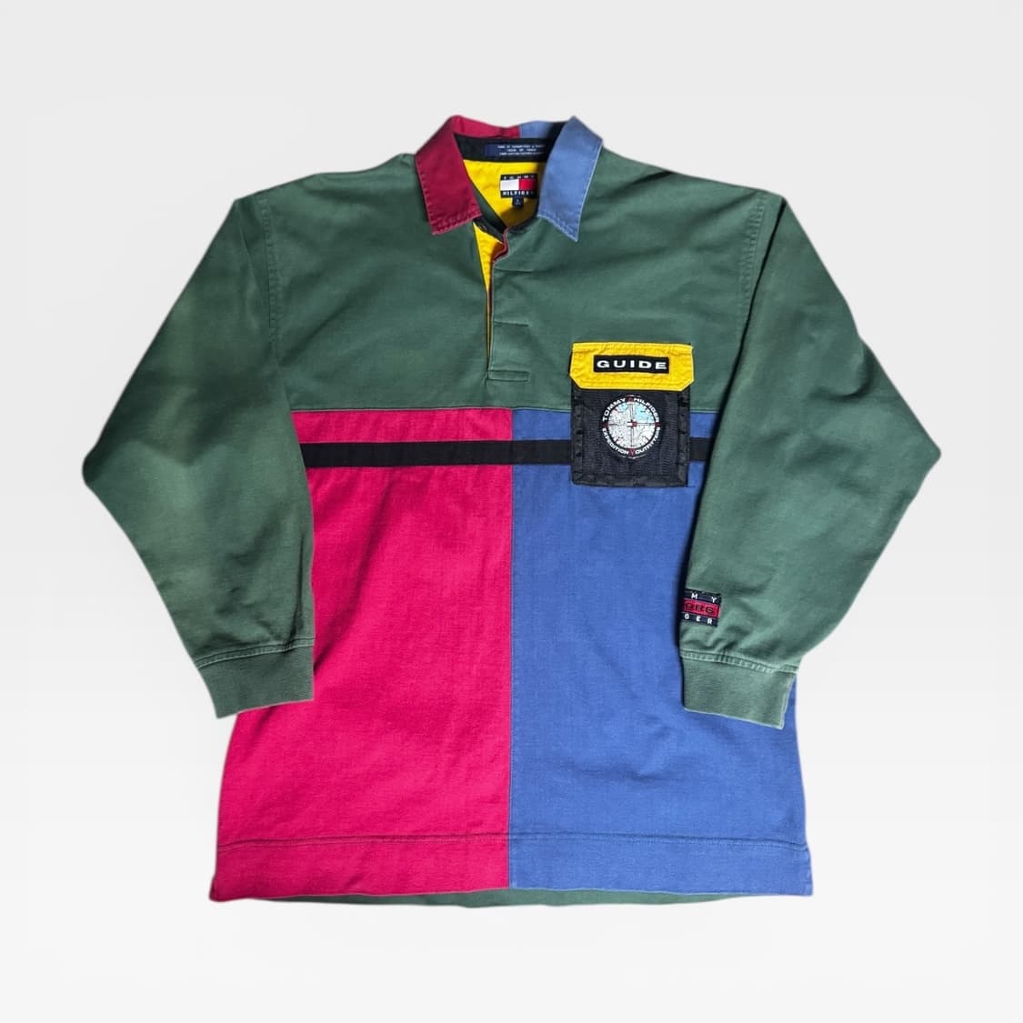 ~00‘s Tommy Hilfiger Rugby Shirt 상품이미지1