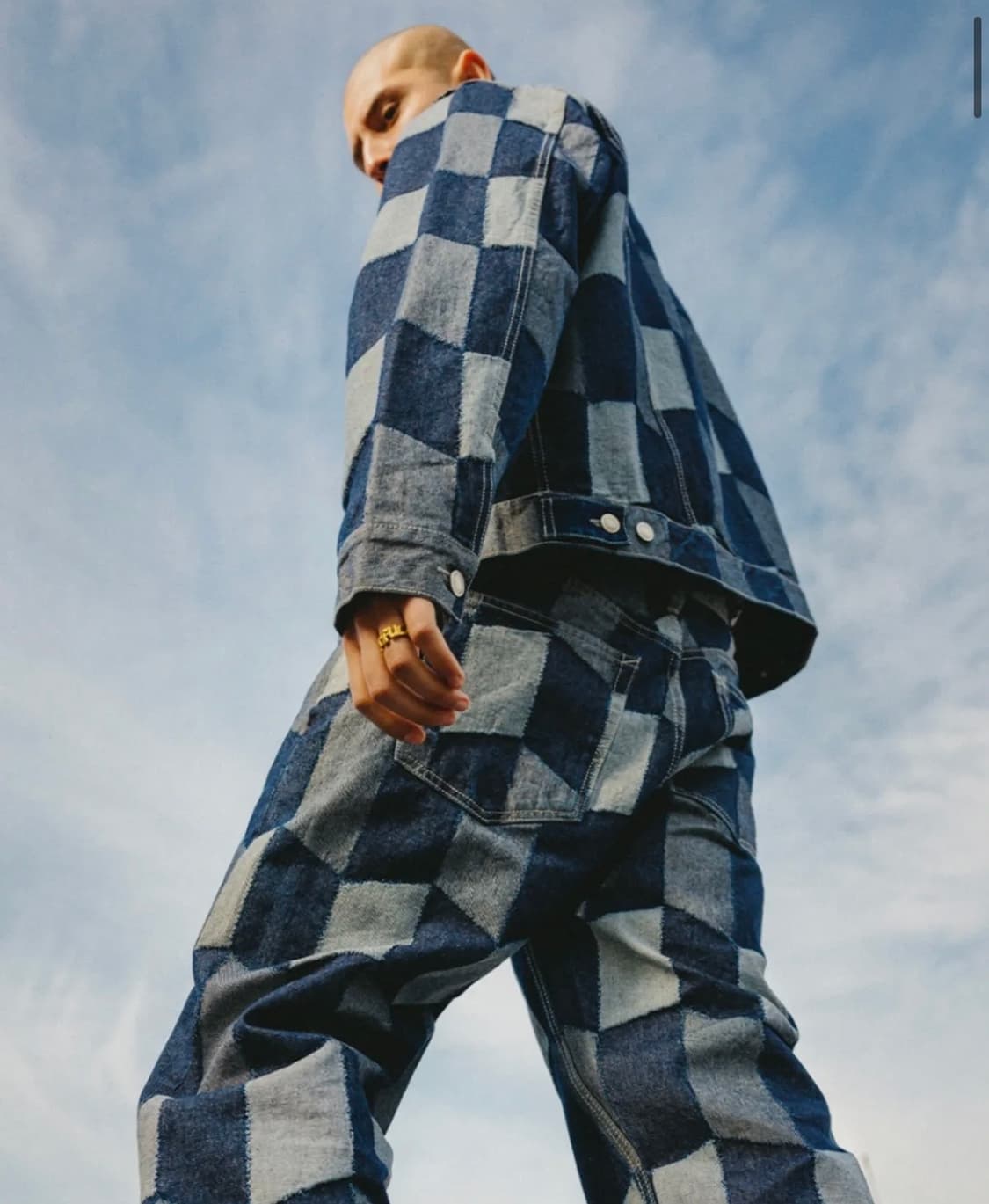 HUF 허프 데님자켓 M 상품이미지3