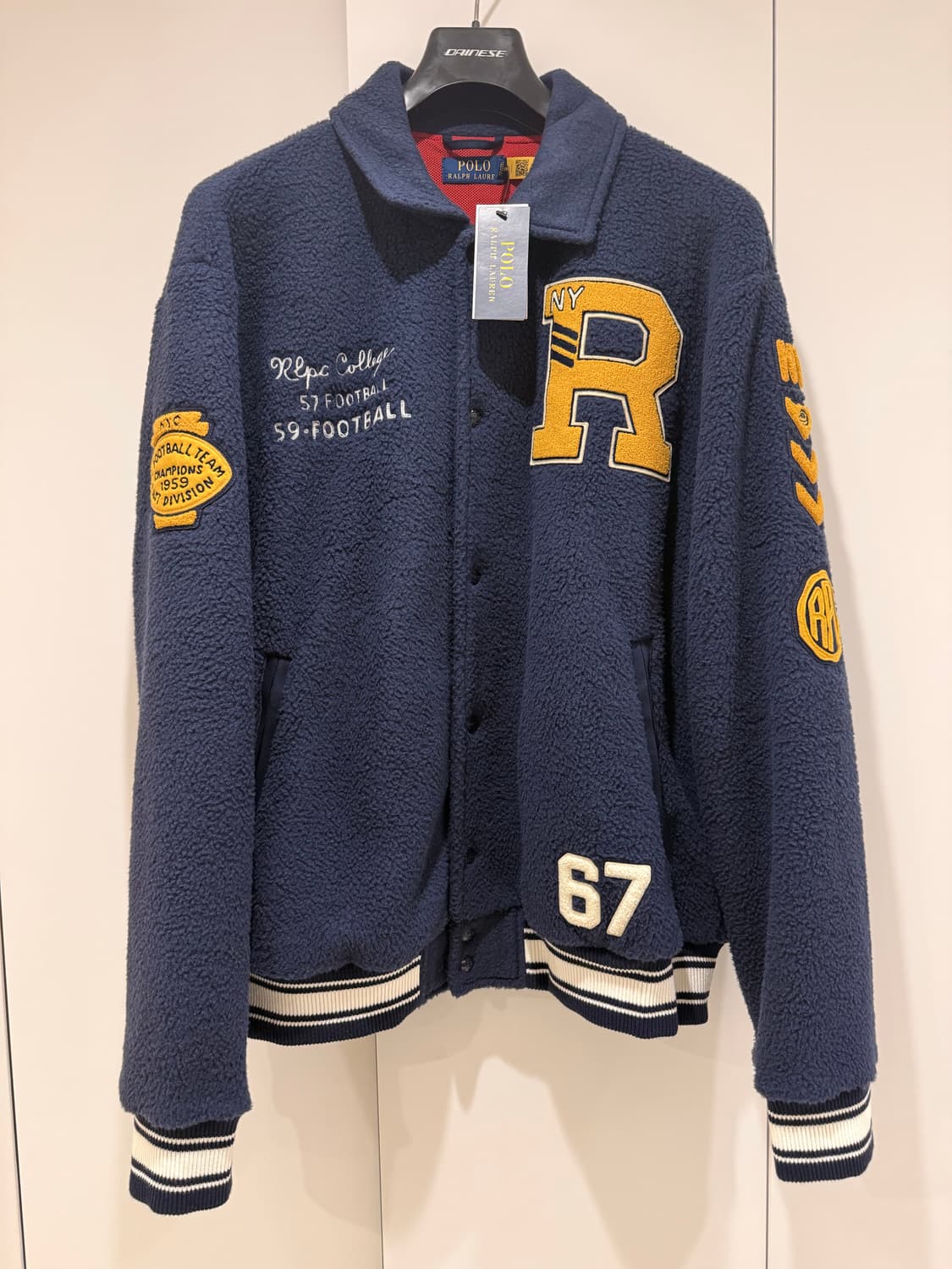 폴로 플리즈 레터맨 바시티 상품이미지1