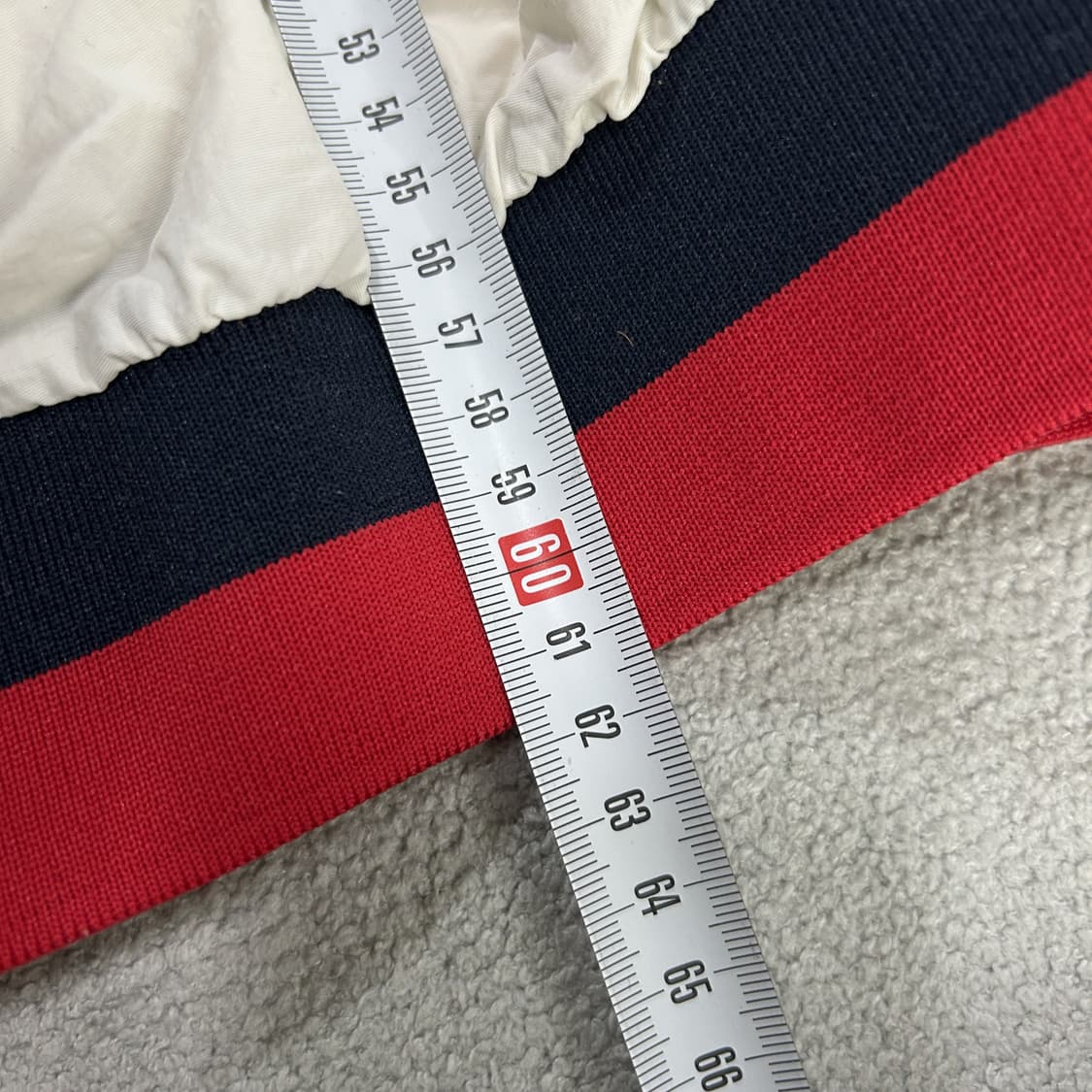 롯데 자이언츠 V넥 바람막이 화이트 XL 상품이미지5