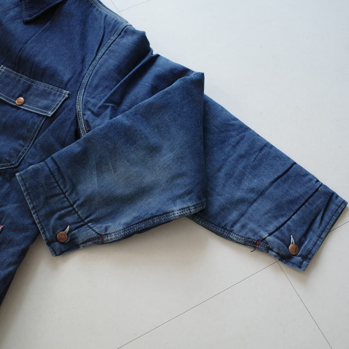 70s 빅맥 데님 초어 자켓 USA MADE JC PENNEY 상품이미지10