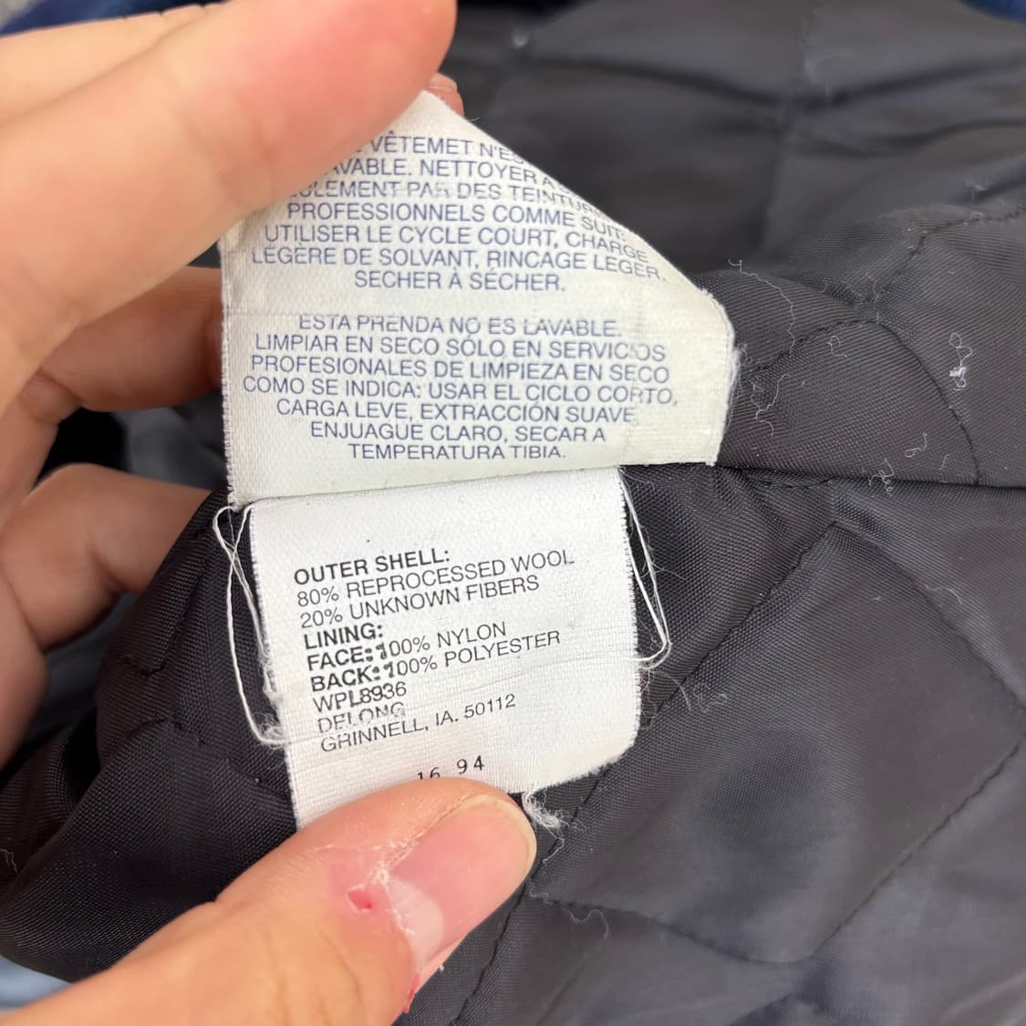 90년대 미국 드롱 인디애나 페이서스 스타디움 자켓 상품이미지7