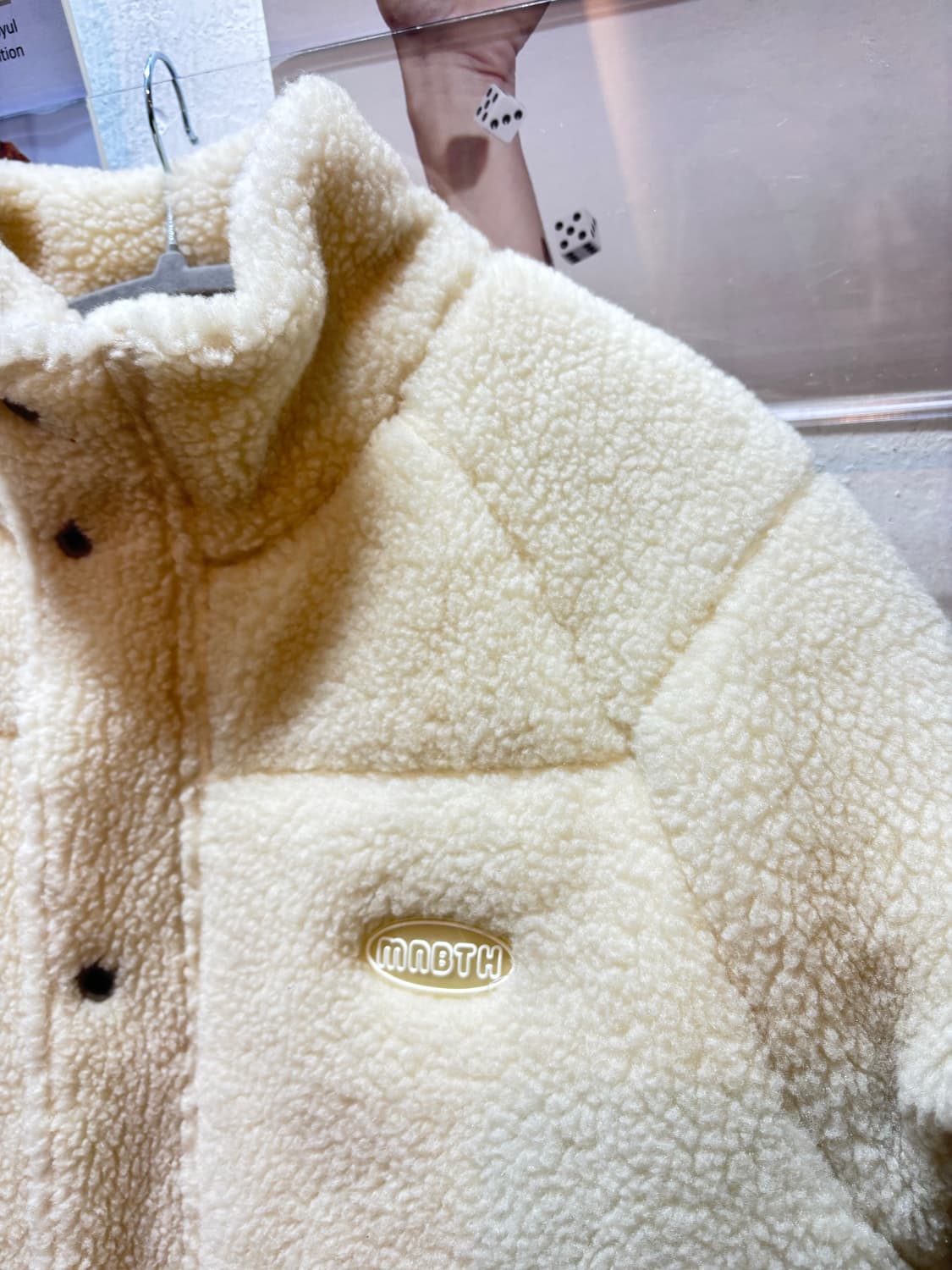 메인부스 플리스 푸퍼 자켓 라이트 베이지 상품이미지5