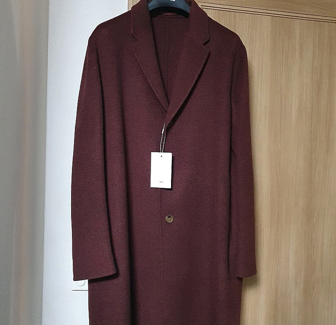 [M] 오르빗 핸드메이드 코트 멜란지레드 상품이미지10