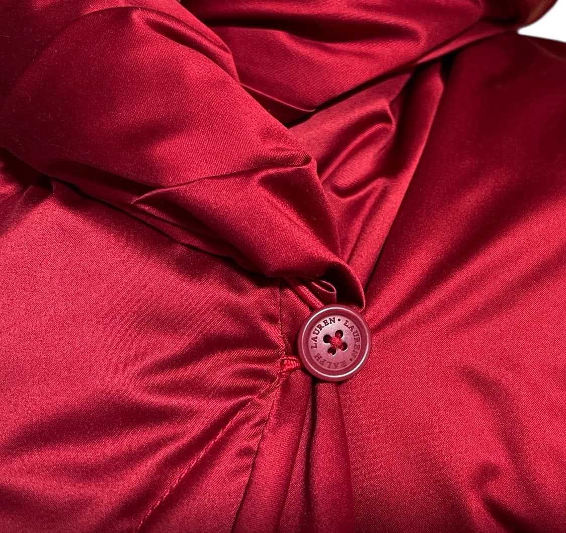 랄프로렌 폴로 여성 레드 숏패딩 다운패딩 상품이미지4