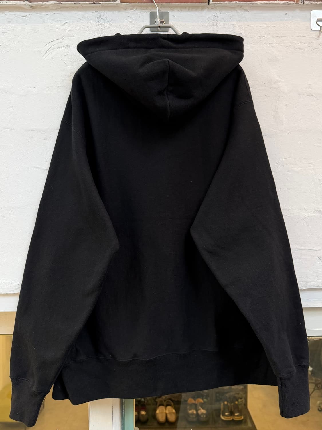 Champion 챔피온 리버스위브 후드티 블랙 L 상품이미지7