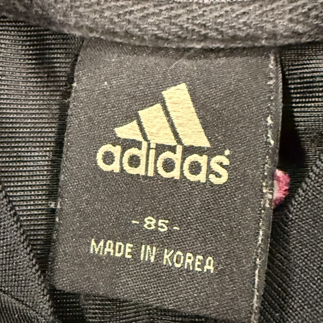 아디다스 블랙 핑크 져지 트랙탑 85 상품이미지5