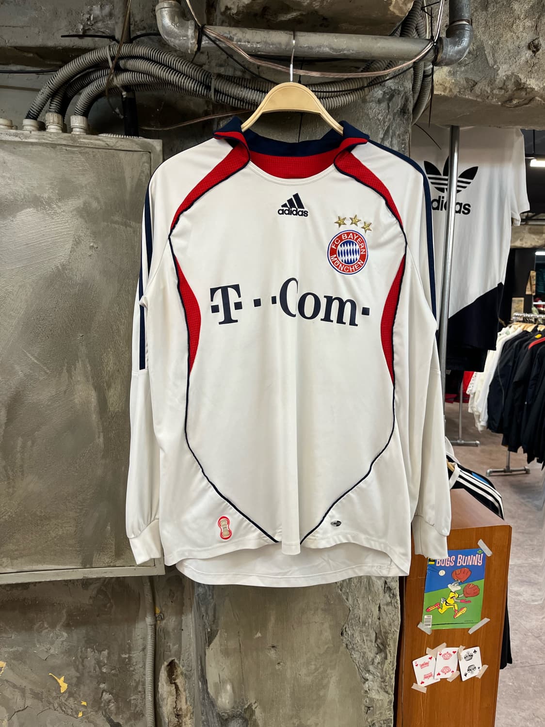 아디다스 바이에른 뮌헨 06-07 어웨이 셔츠 M #csz2302  상품이미지1