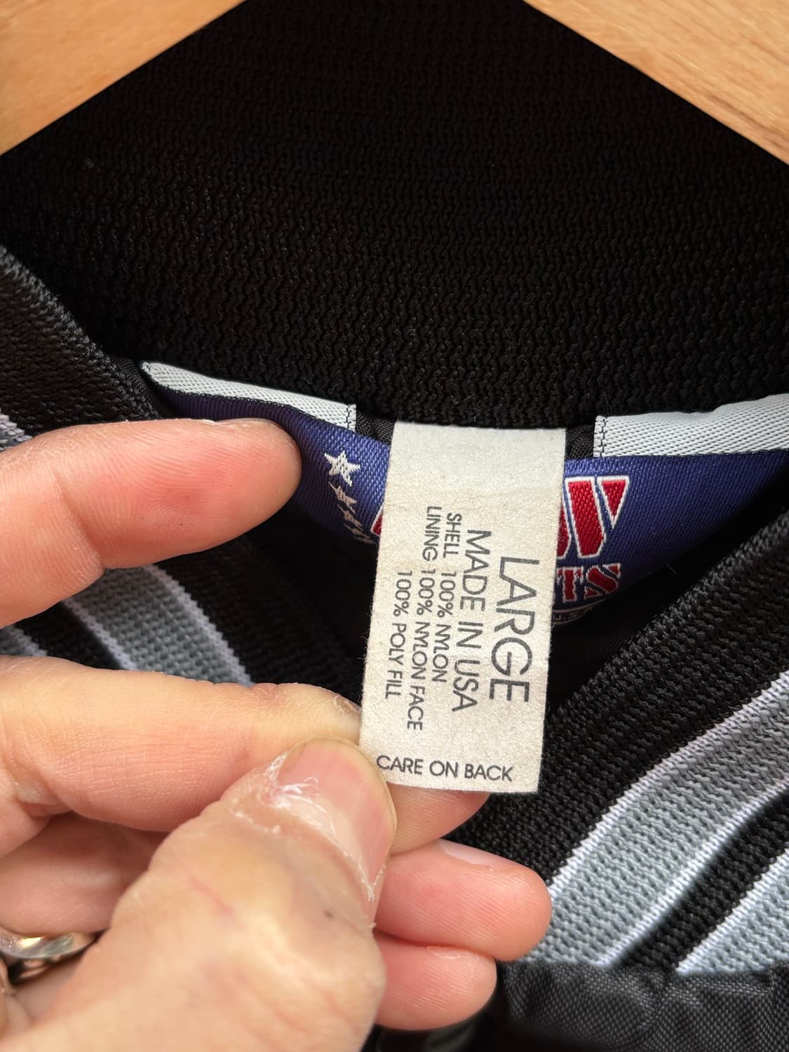 90s 아메리칸 스피릿 웨어 바시티 자켓 상품이미지4