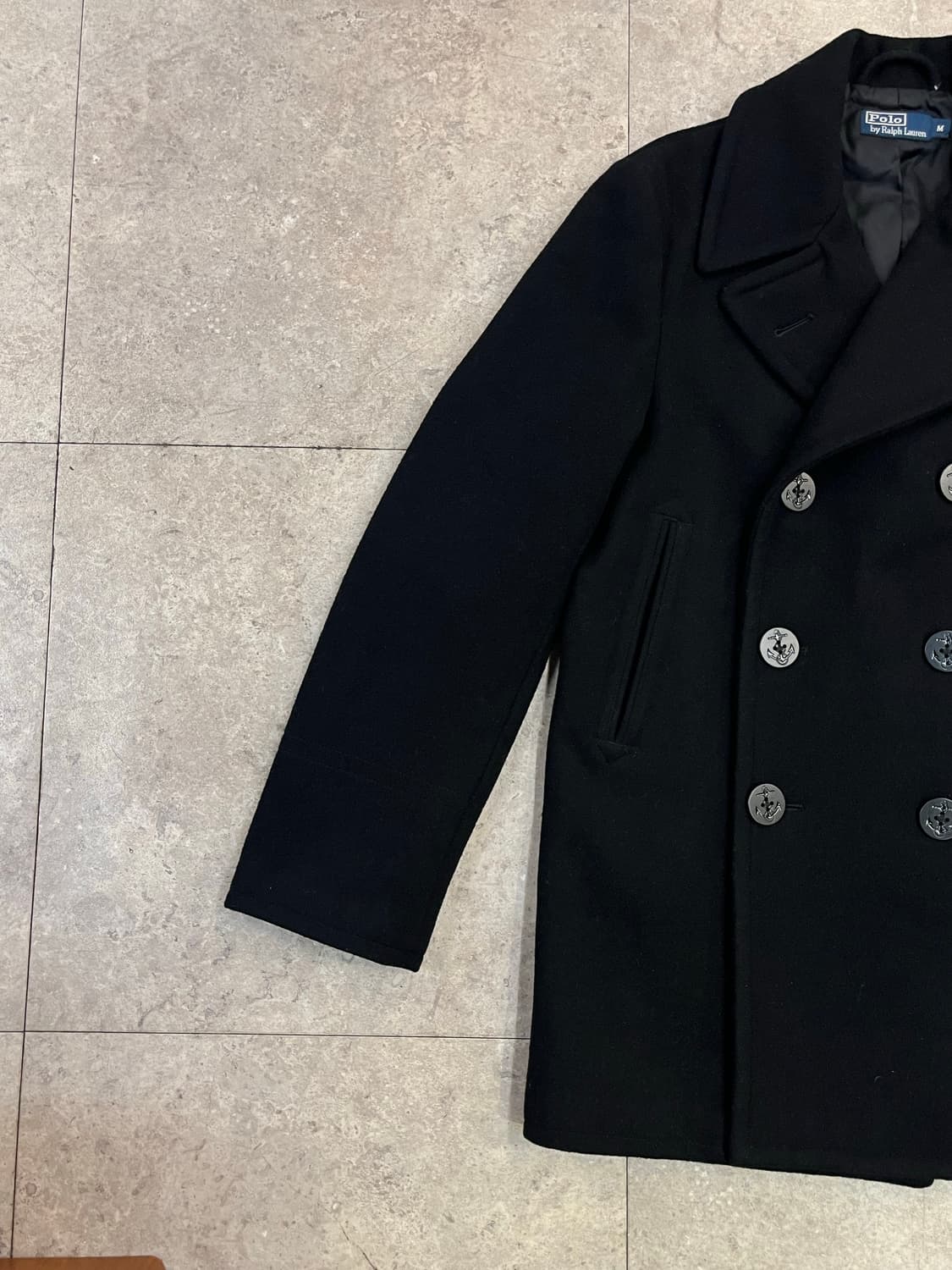 폴로 랄프로렌 코트 블랙 M #csz2301 상품이미지6