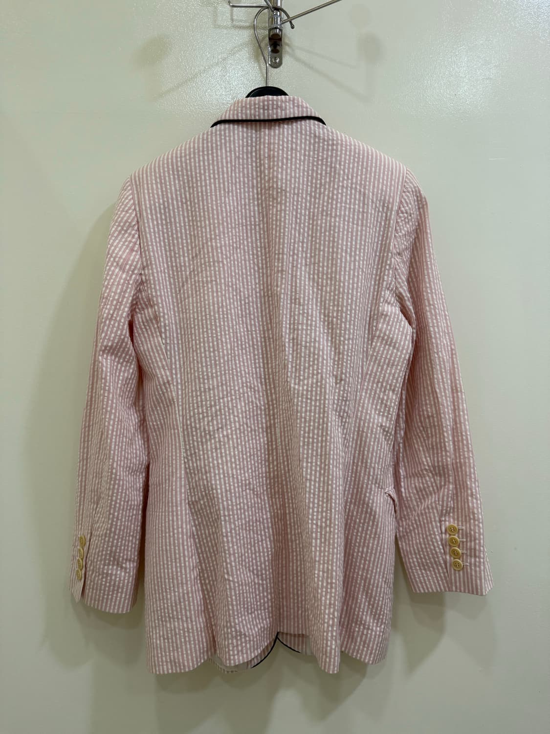 에트로 시어서커 핑크 자켓 정품 상품이미지3