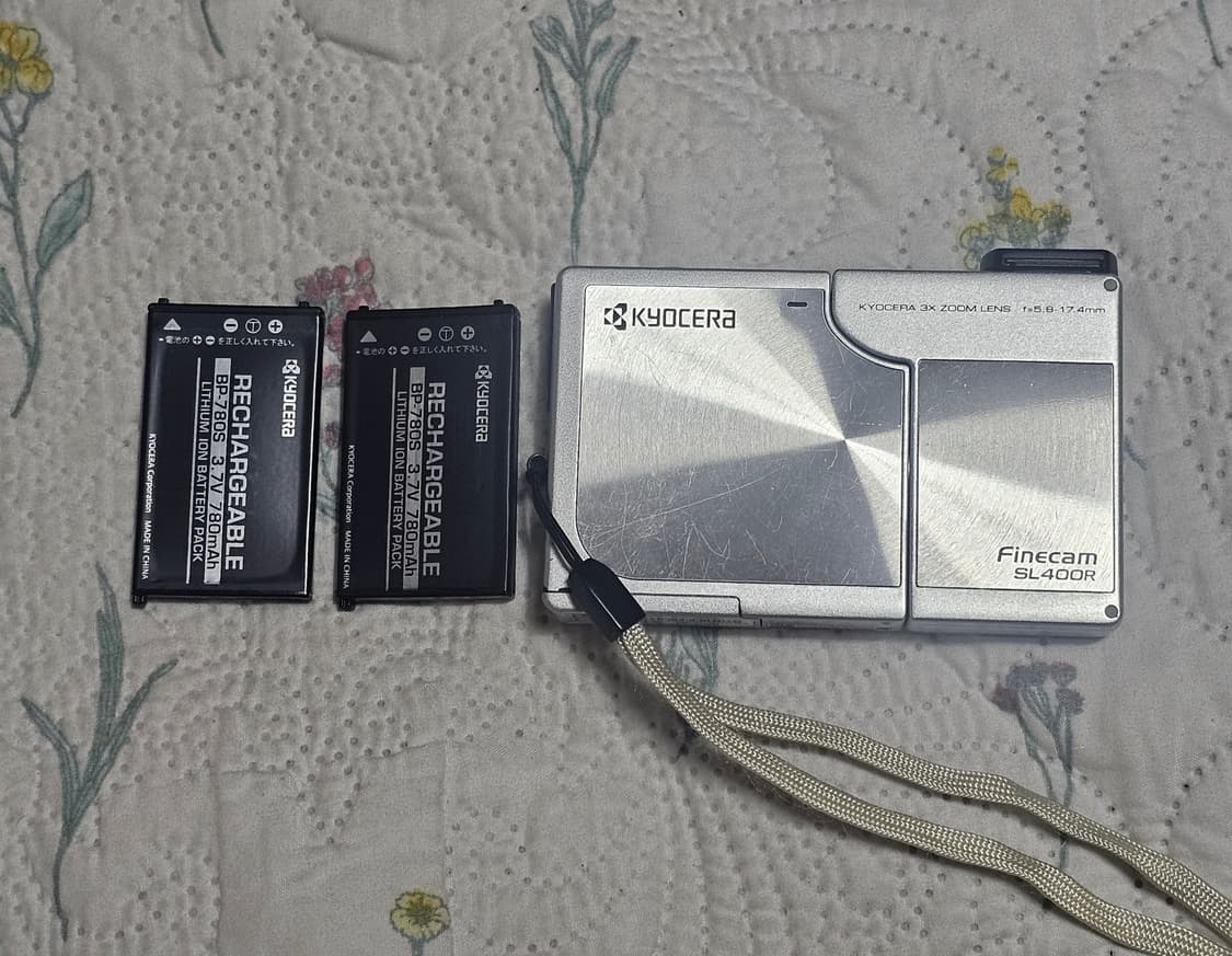 kyocera sl400r 교세라 파인캠 디카 상품이미지1