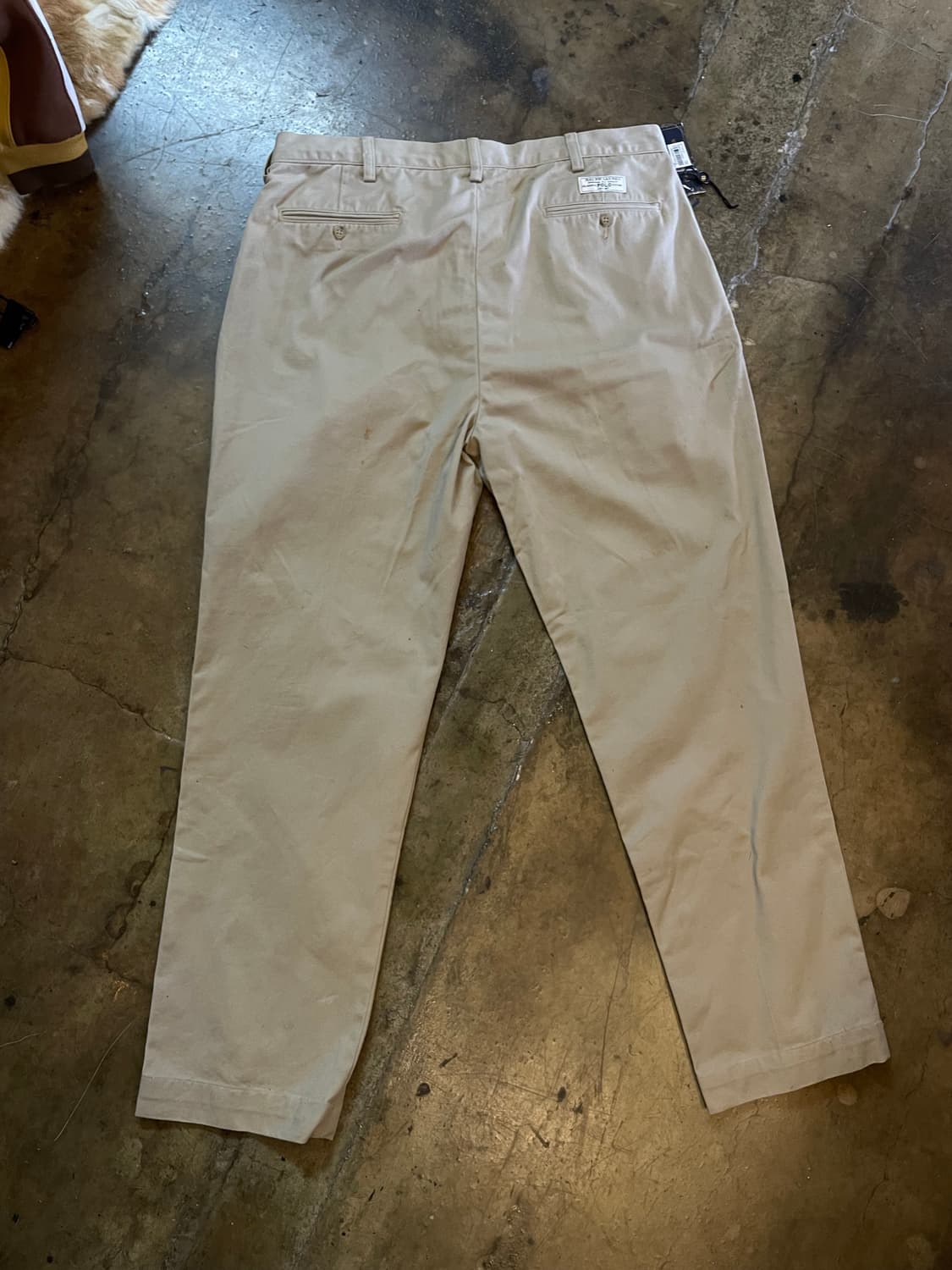 폴로 클래식핏 치노 팬츠 베이지 상품이미지6