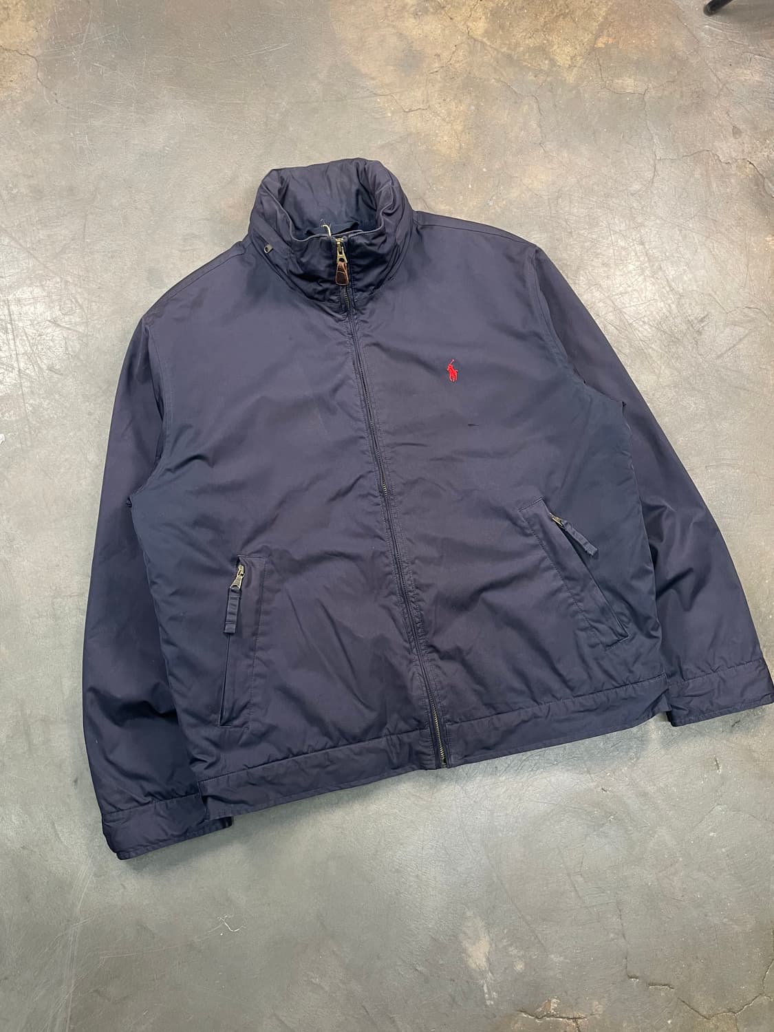 폴로 나일론 블루종 자켓 상품이미지2