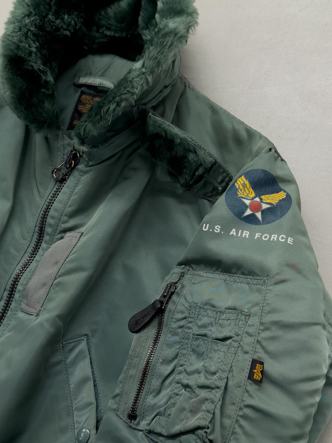 알파인더스트리 B-15D 플라이트 자켓 상품이미지5