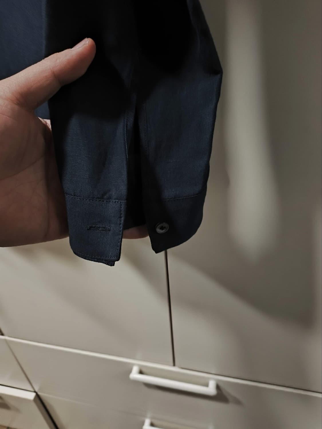 95 시스템 레이온 마 밴드 만다린 카라 셔츠 상품이미지4