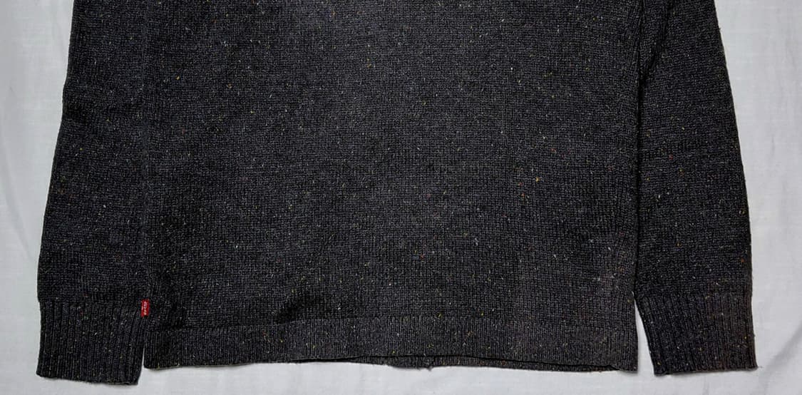 리바이스(Levi's) 정품 네프 니트 가디건 - 차콜 그레이 (M) 상품이미지10