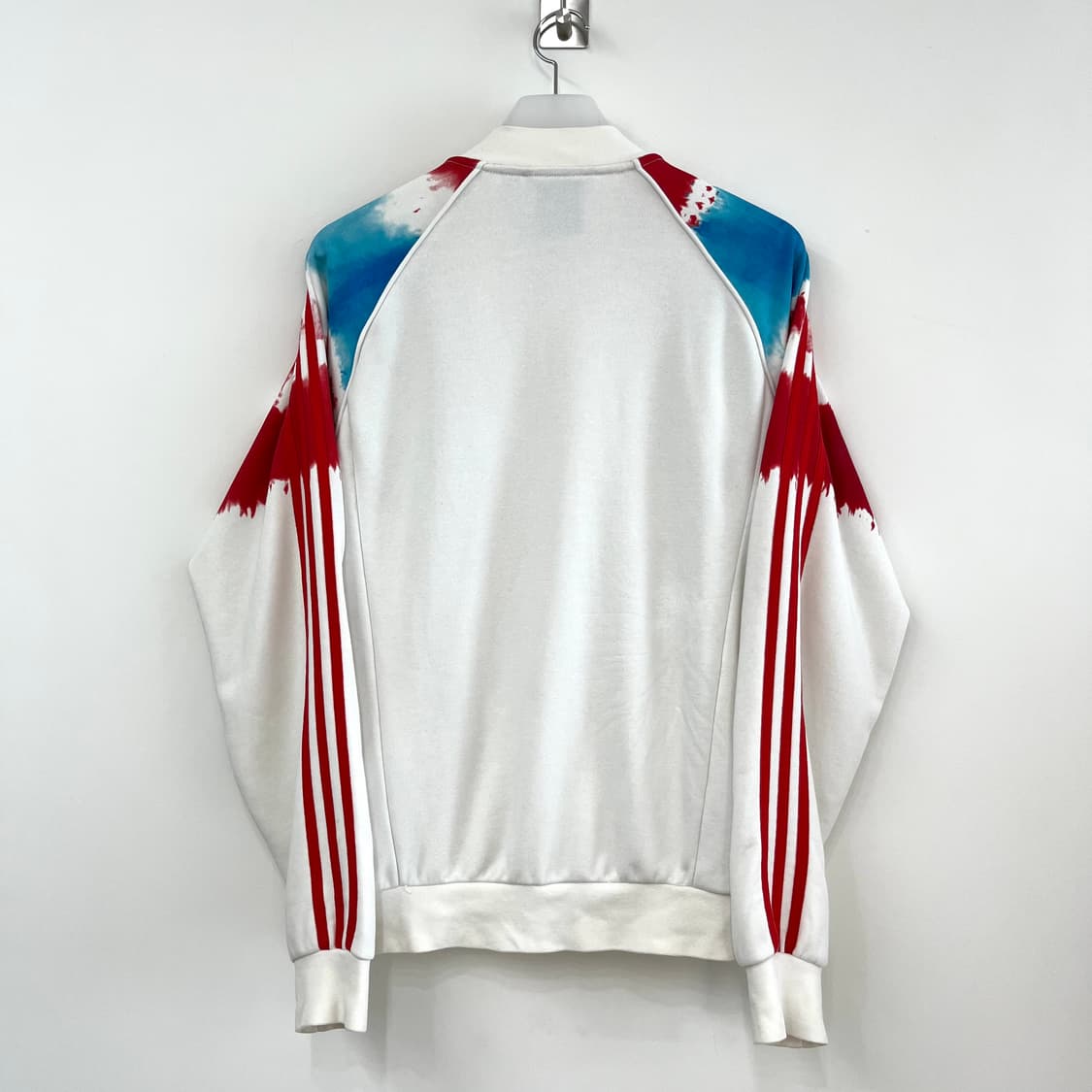 아디다스 화이트 타이다이 흰빨 트랙탑 져지 상품이미지3