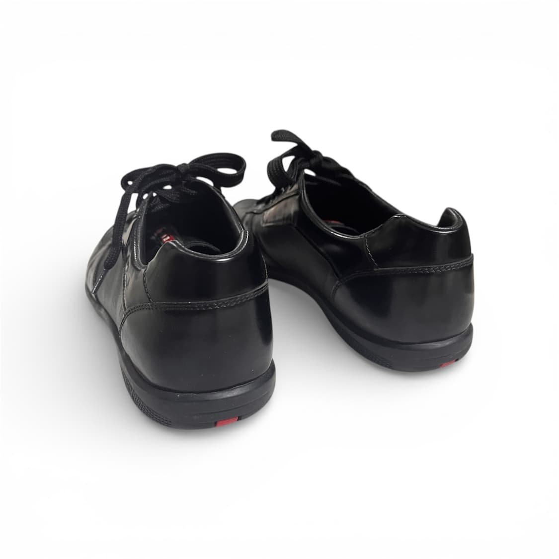 [275] 프라다 스포츠 아카이브 블랙 레더 스니커즈 상품이미지3