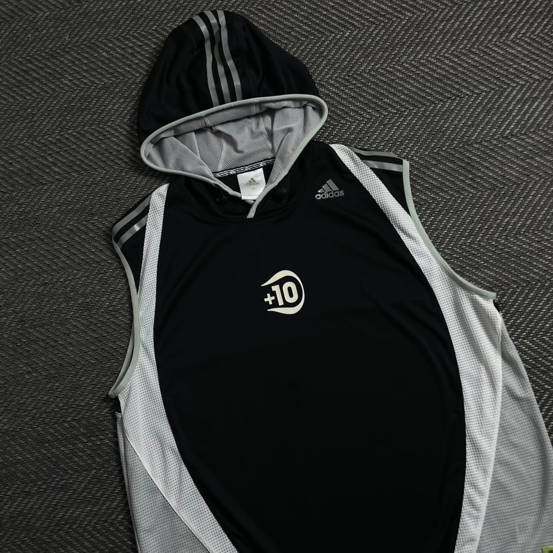 아디다스 풋볼 디테일 트랙 후드 져지 베스트y 4144 상품이미지1