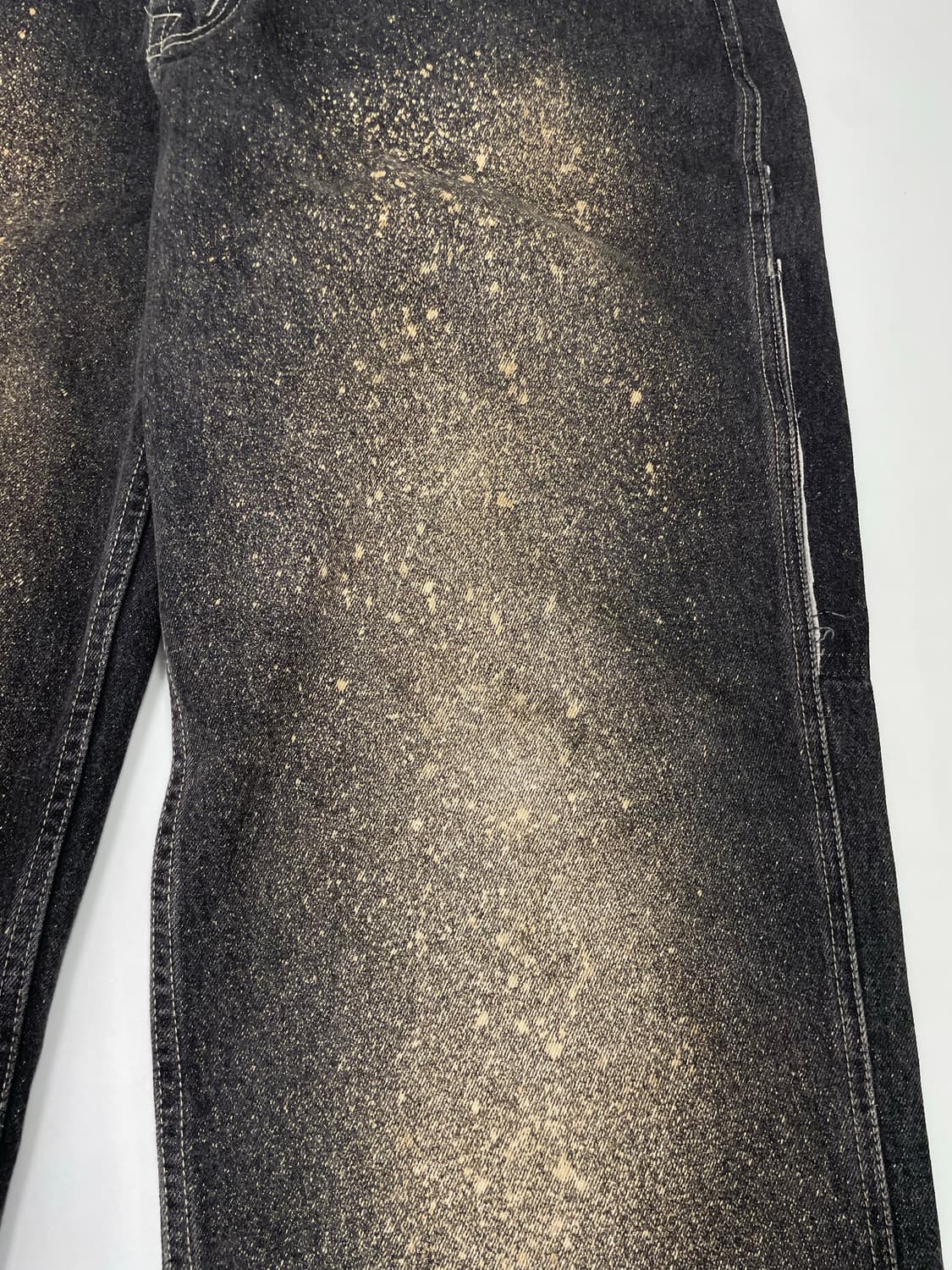 VTG PAINT SPLATTER DENIM JEANS 상품이미지3