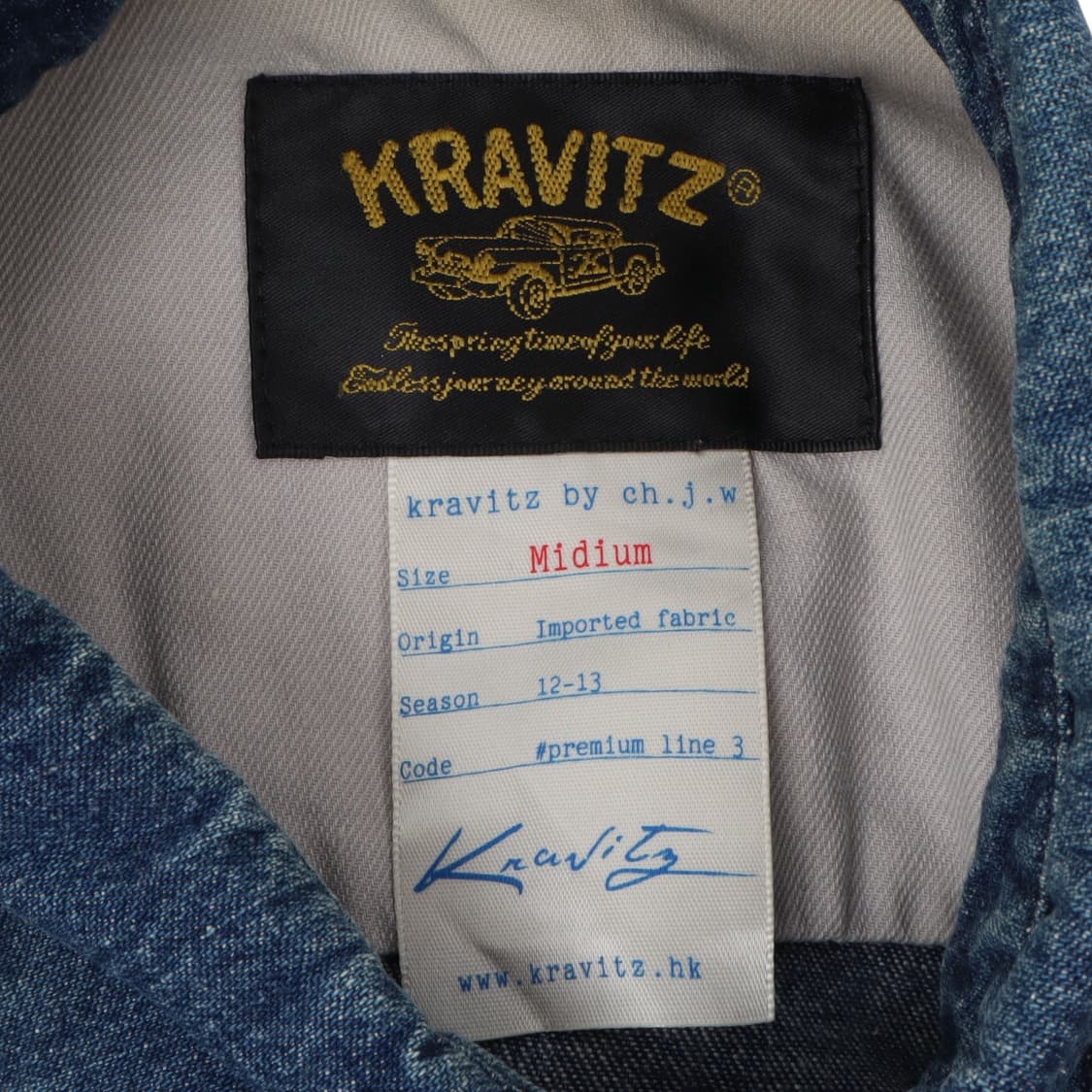 Kravitz 빈티지 워크 데님 셔츠 상품이미지8