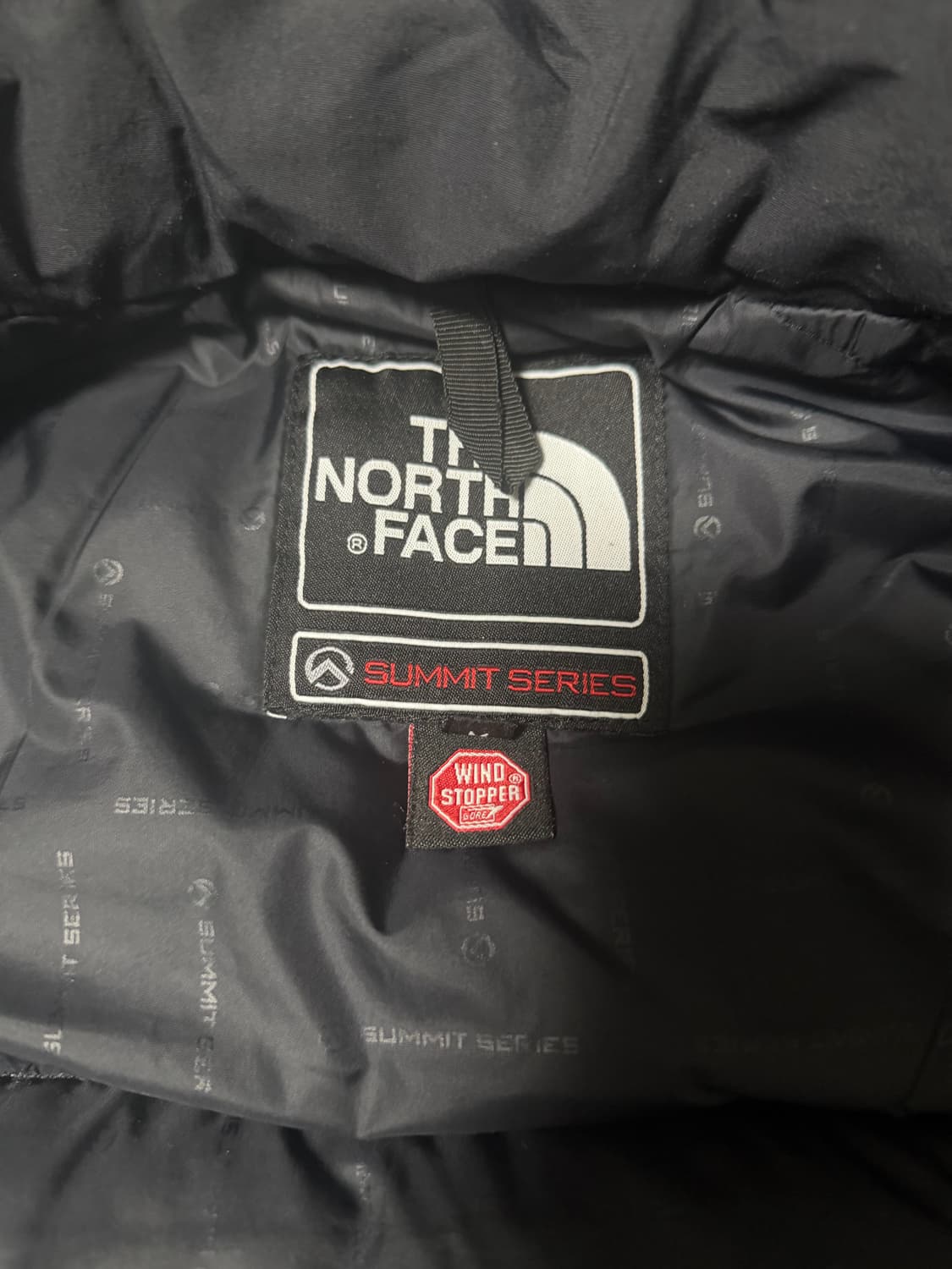 노스페이스 써밋 700 윈드스토퍼 패딩 M 상품이미지4