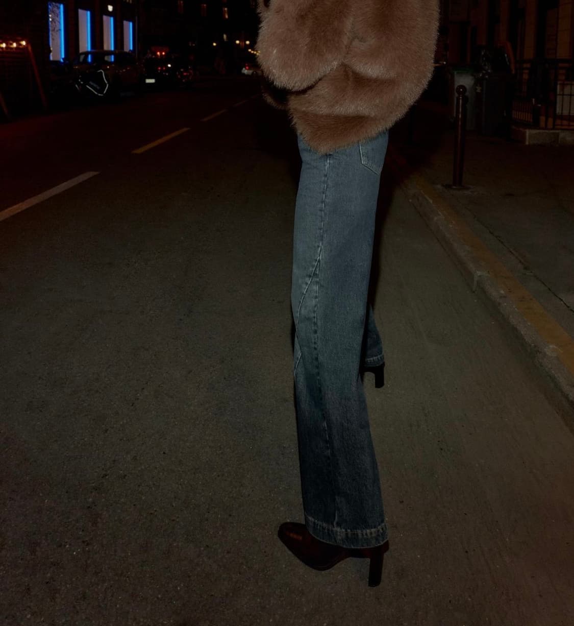 자라 미드라이즈 블루그레이 진 상품이미지6