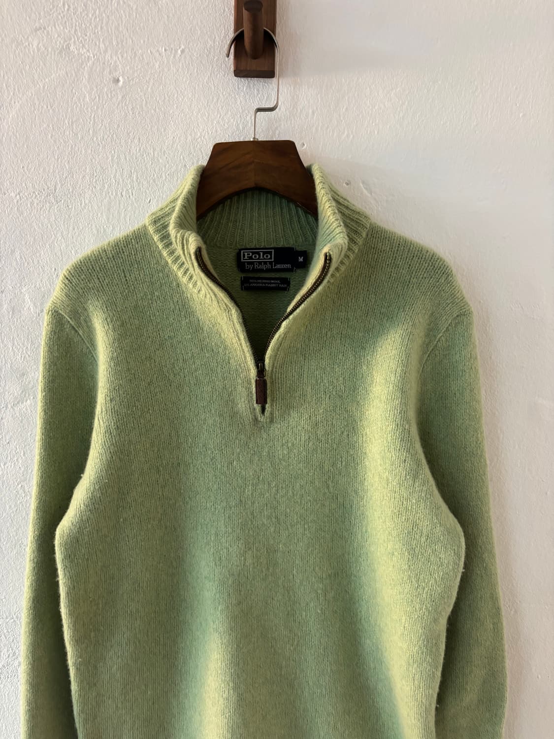 폴로 1/4 집업 니트 상품이미지2