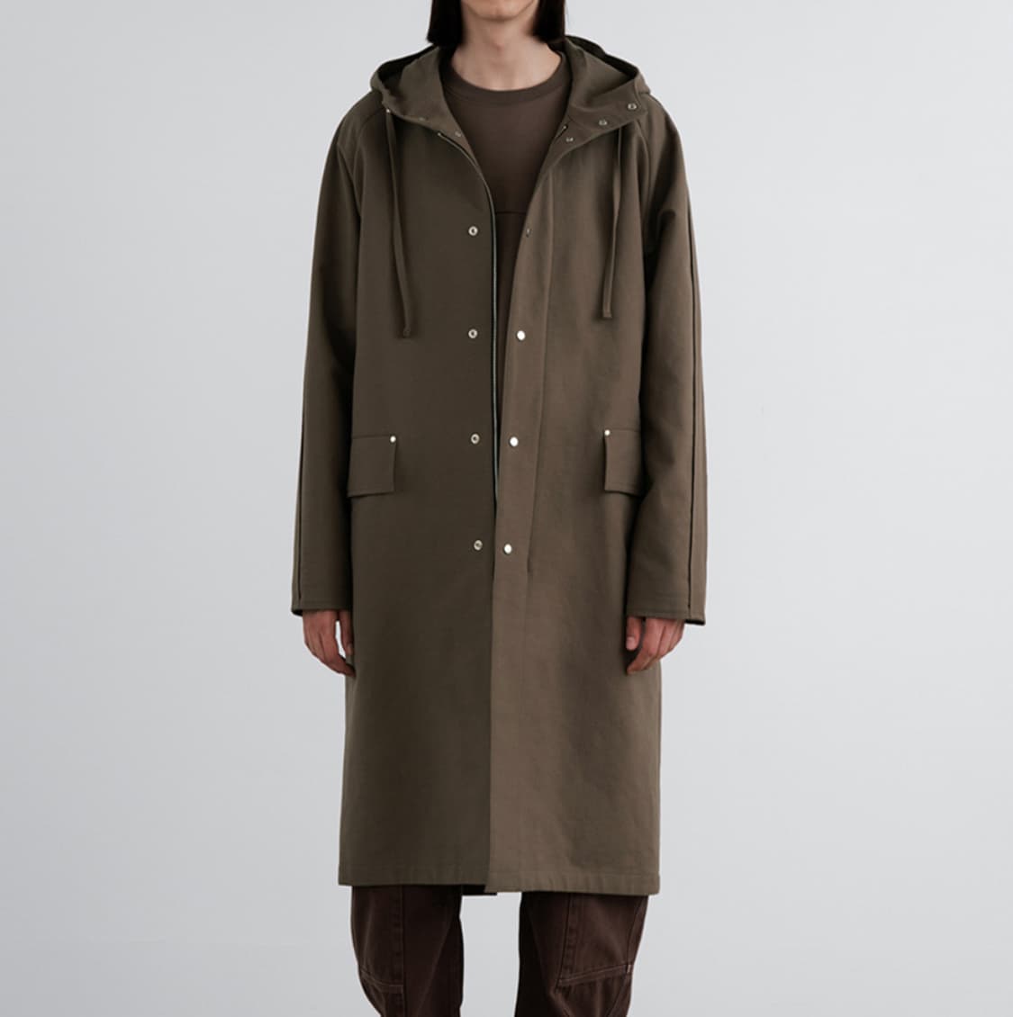 새상품(L)인사일런스 3M 신슐레이트 오버사이즈 후드 파카 브라운 상품이미지1