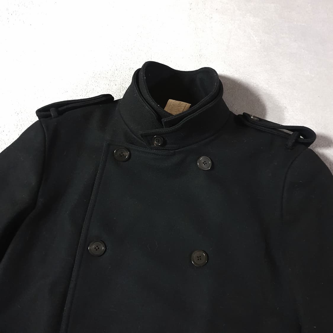 14FW 우영미 울 피코트 52 110 블랙 상품이미지3