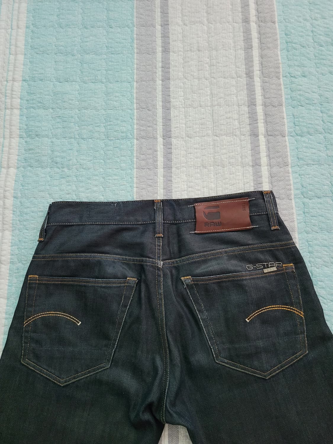 지스타로우 Gstarraw. 3301 스트레이트 반코팅진. 30사이즈 상품이미지7