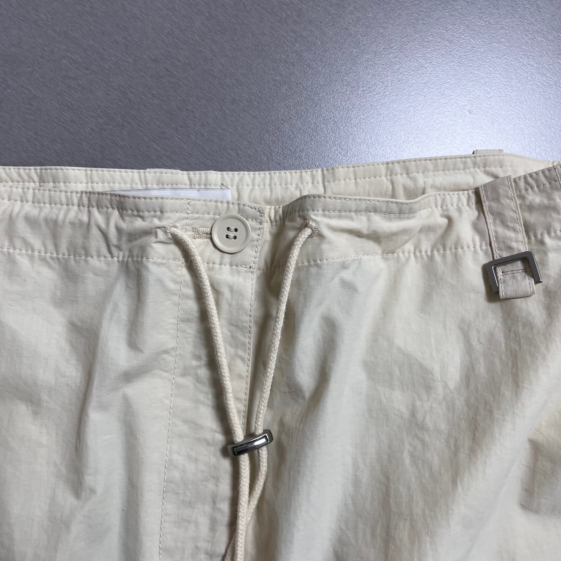 구호플러스 스트링 카고 롱스커트 상품이미지4