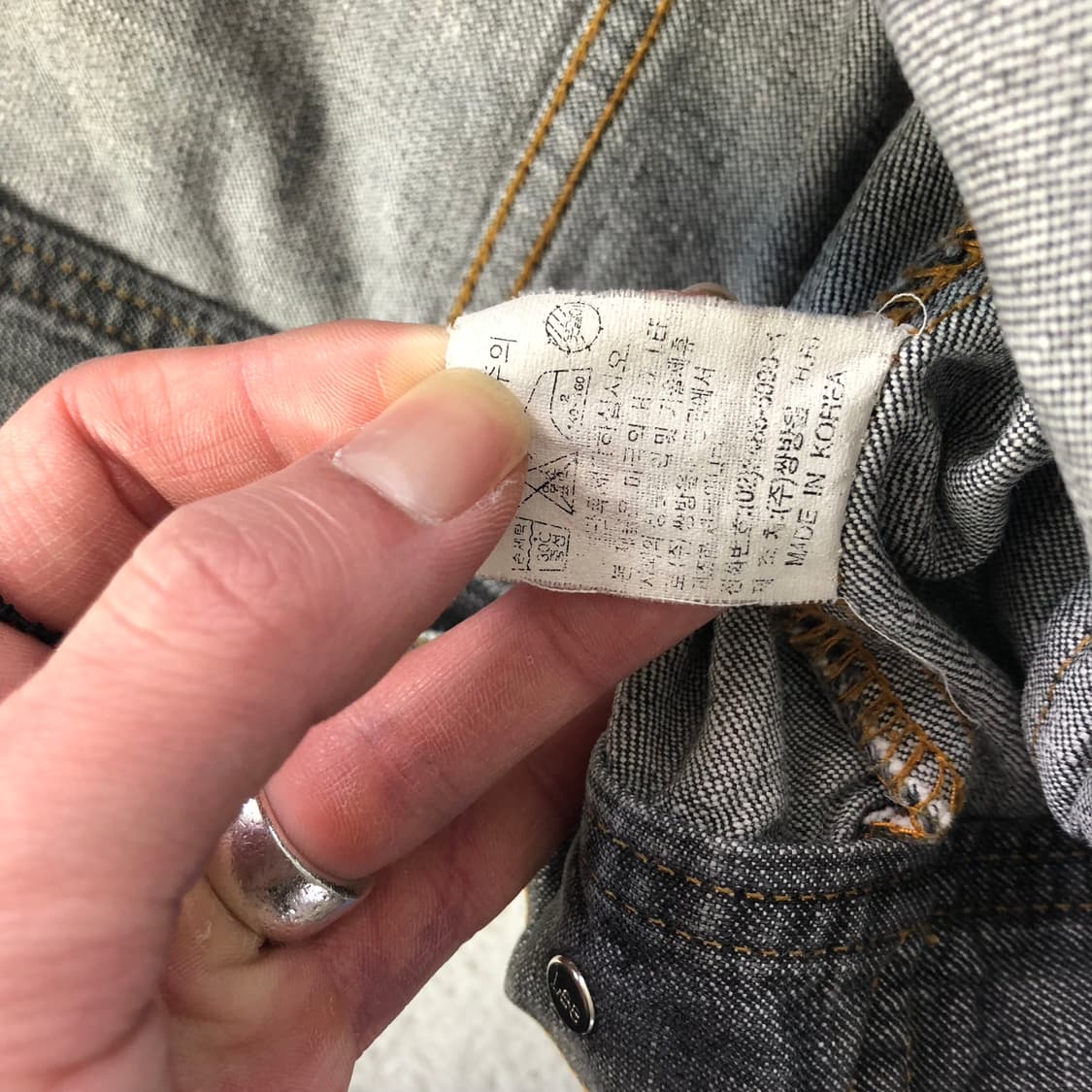 1990s LEE 데님자켓  상품이미지8