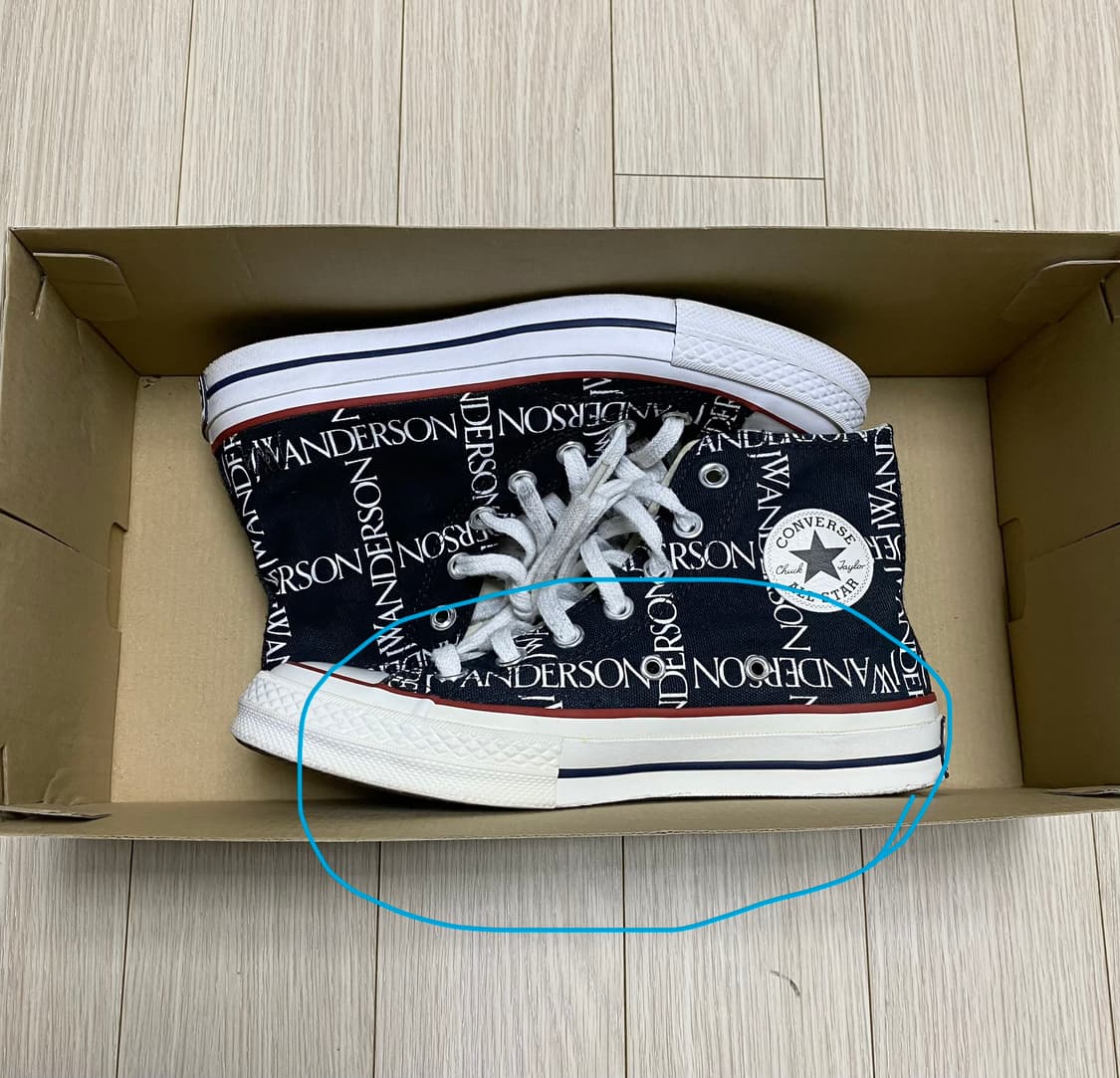 JW Anderson Converse 콜라보 230 상품이미지3