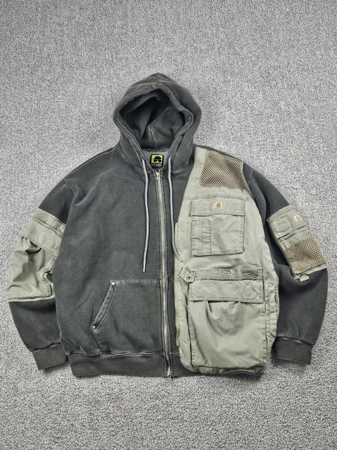 칼하트 포켓 베스트 믹스 커스텀 후드집업 (상세설명참조)/ 10097 상품이미지1