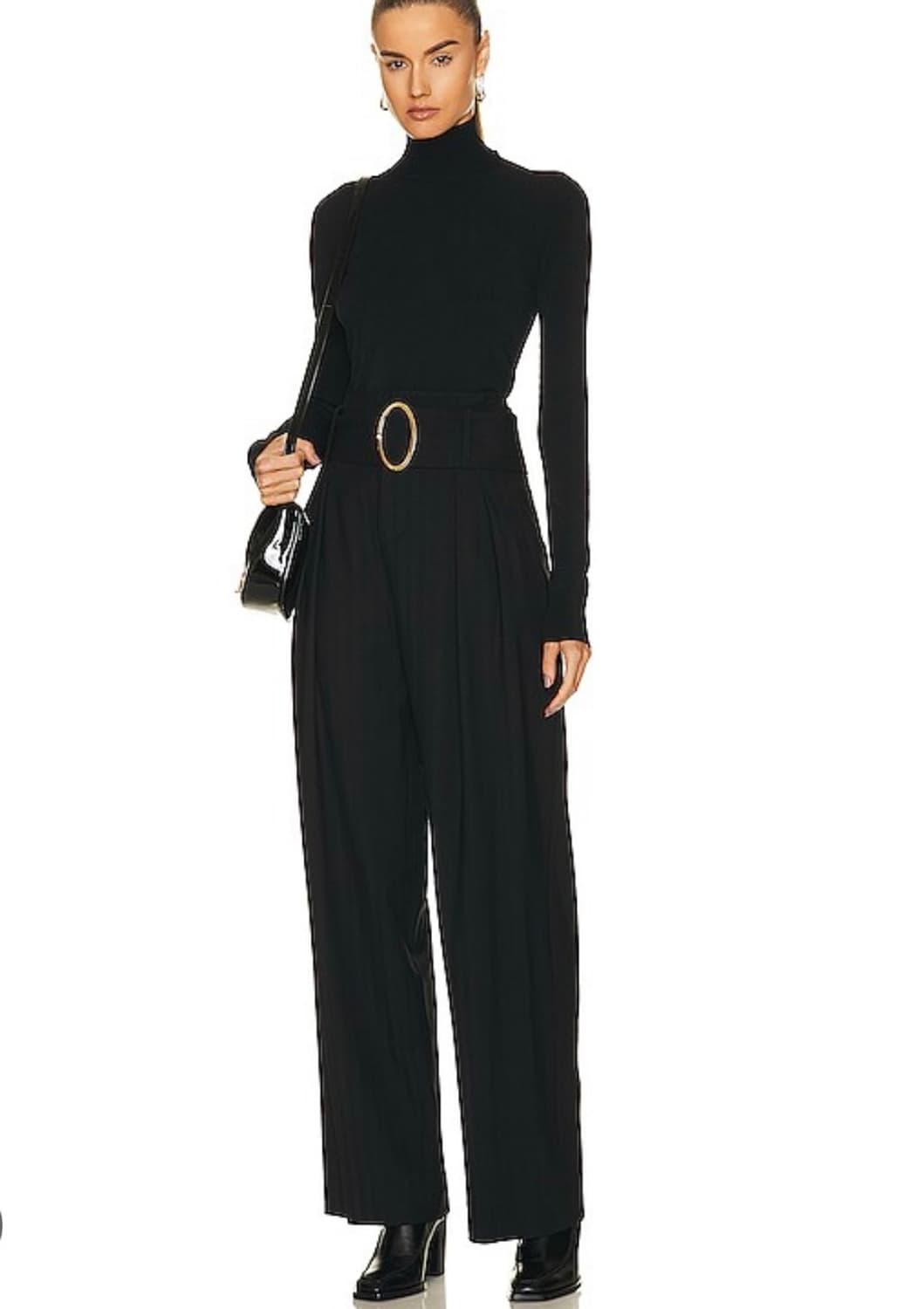 마른55 55 IRO 이로 정가70만 하이웨이스트 와이드팬츠 슬랙스 바지 상품이미지2