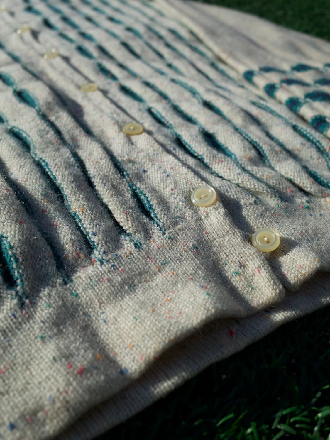 Klan vintage hand knit cardigan 상품이미지3