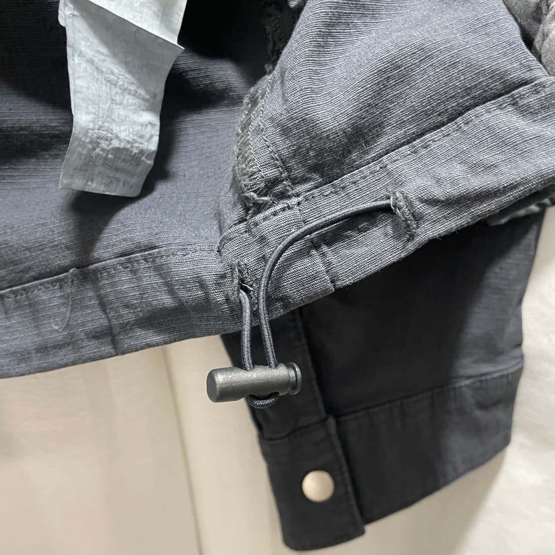 에잇세컨즈/ 가먼트다잉 투웨이 집업 자켓/ XL 상품이미지5