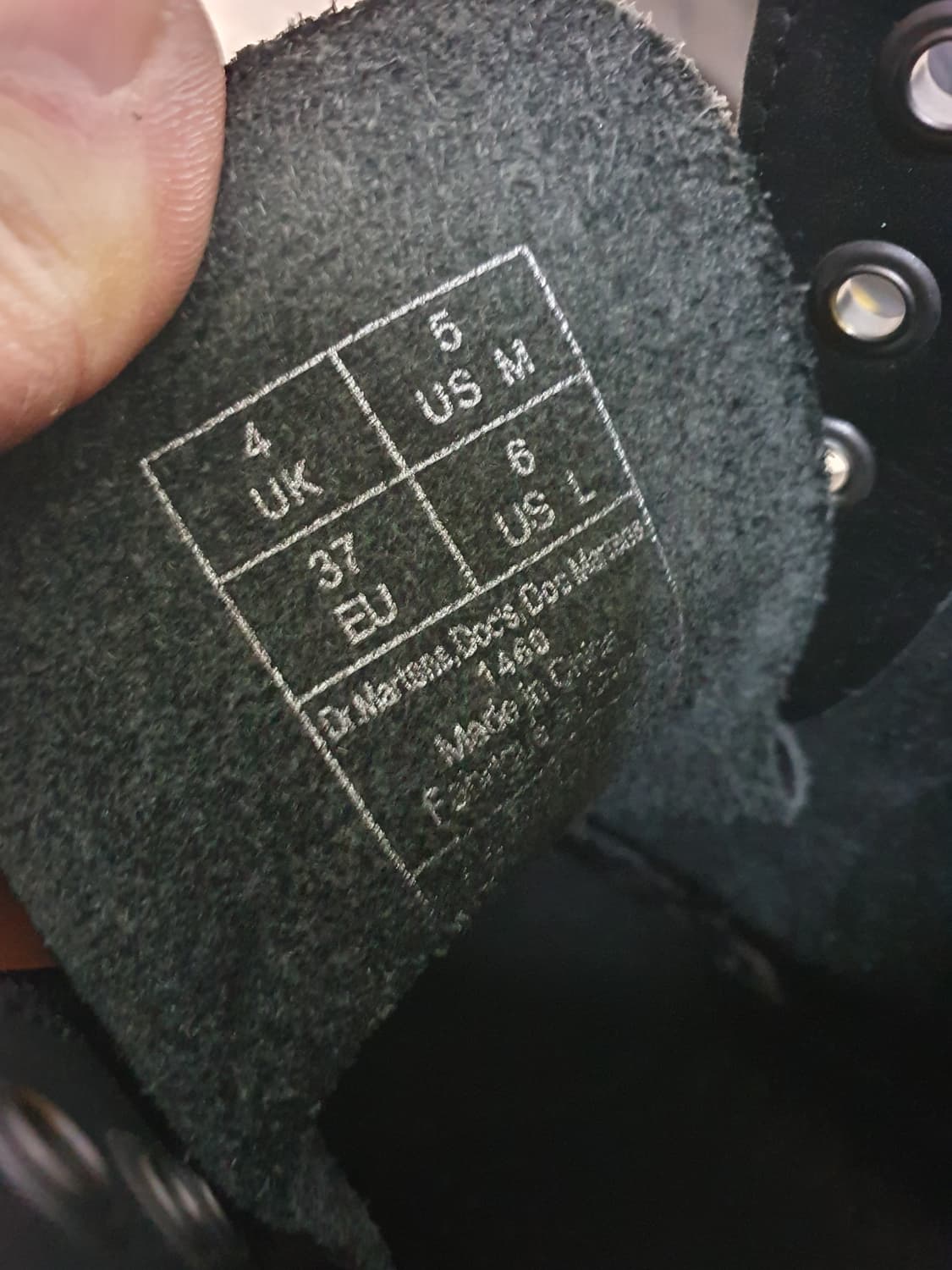 닥터마틴 1460 블랙 부츠 230 상품이미지10