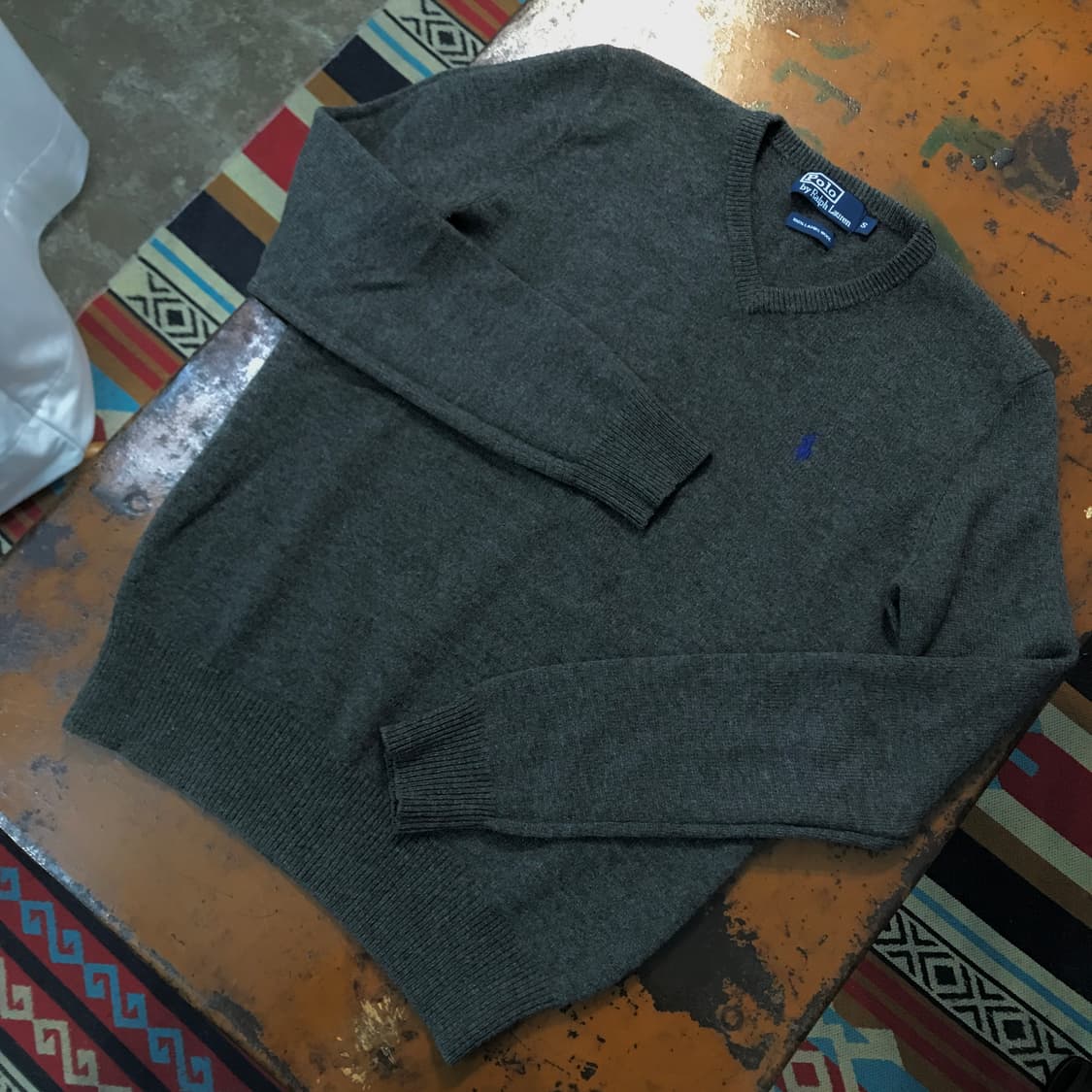 폴로랄프로렌 차콜 울 니트 여성 55 66  상품이미지2