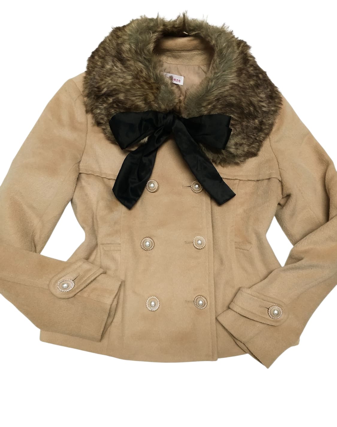 빈티지 리본코트 달천 대장 라떼히메로맨틱갸루 핀터깔 캐캐체 로리타 스나계 상품이미지1