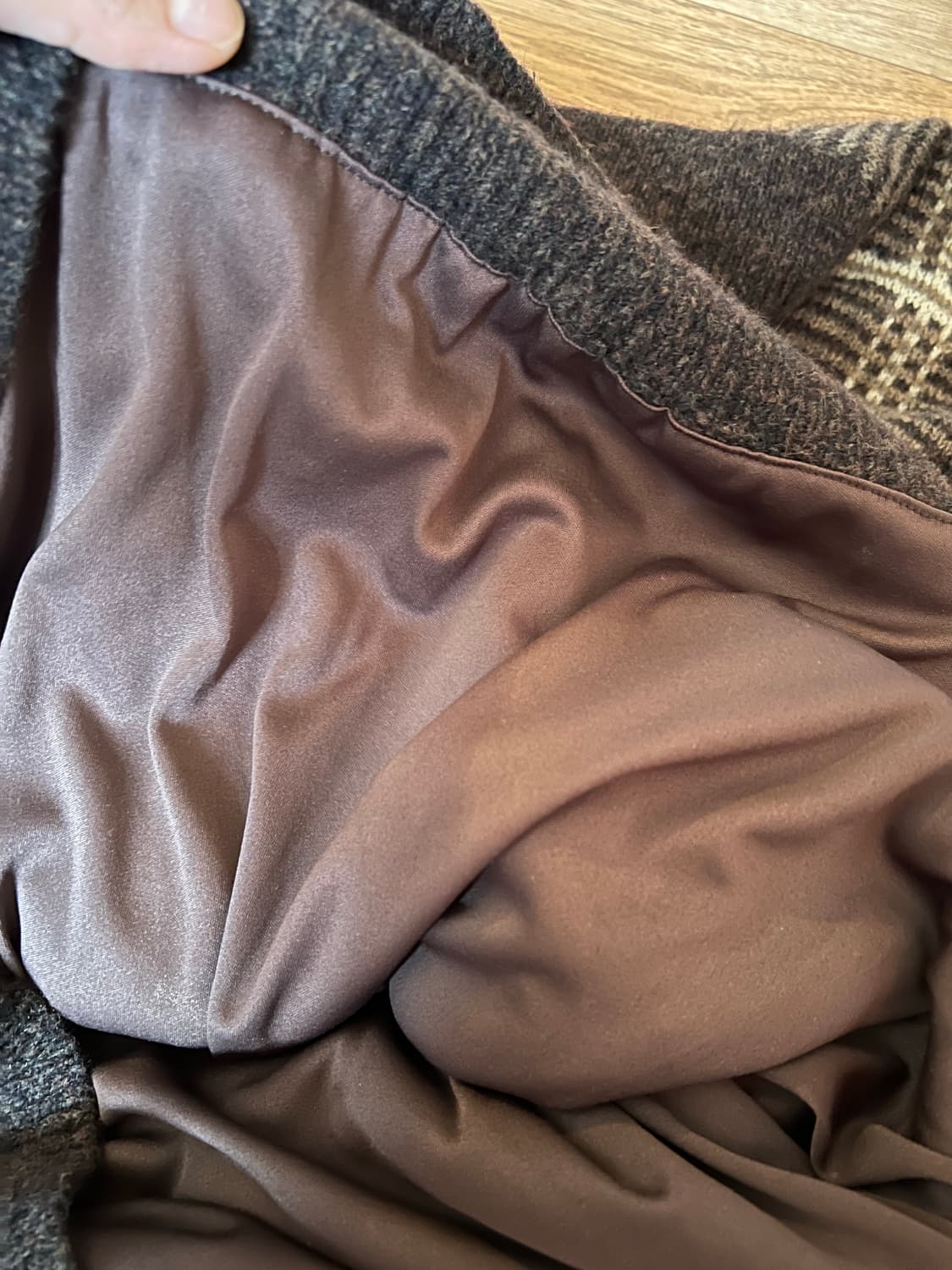 빈티지 빈폴 00s 스웨이드 니트 (105~110사이즈) 상품이미지6