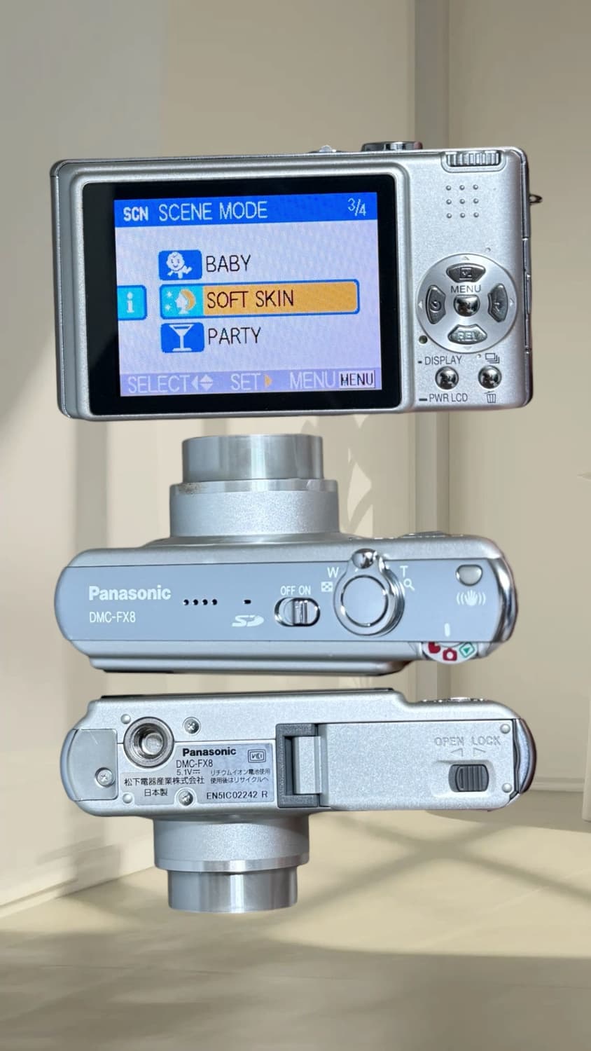 새배터리!)파나소닉x라이카 FX8 빈티지 디카 캠코더 /캐논 니콘 소니 상품이미지2