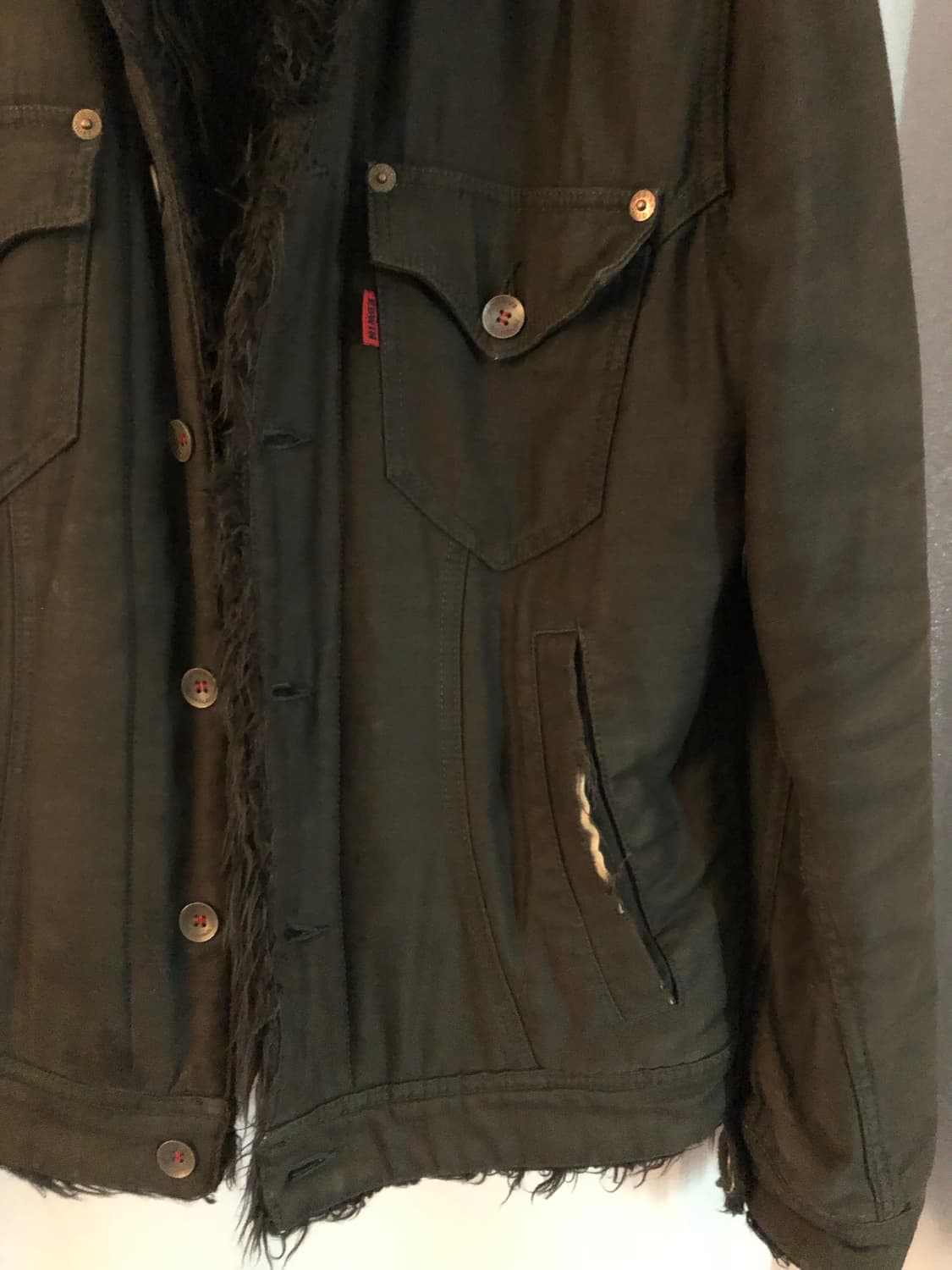 에드윈 쉐르파 퍼 자켓 상품이미지3